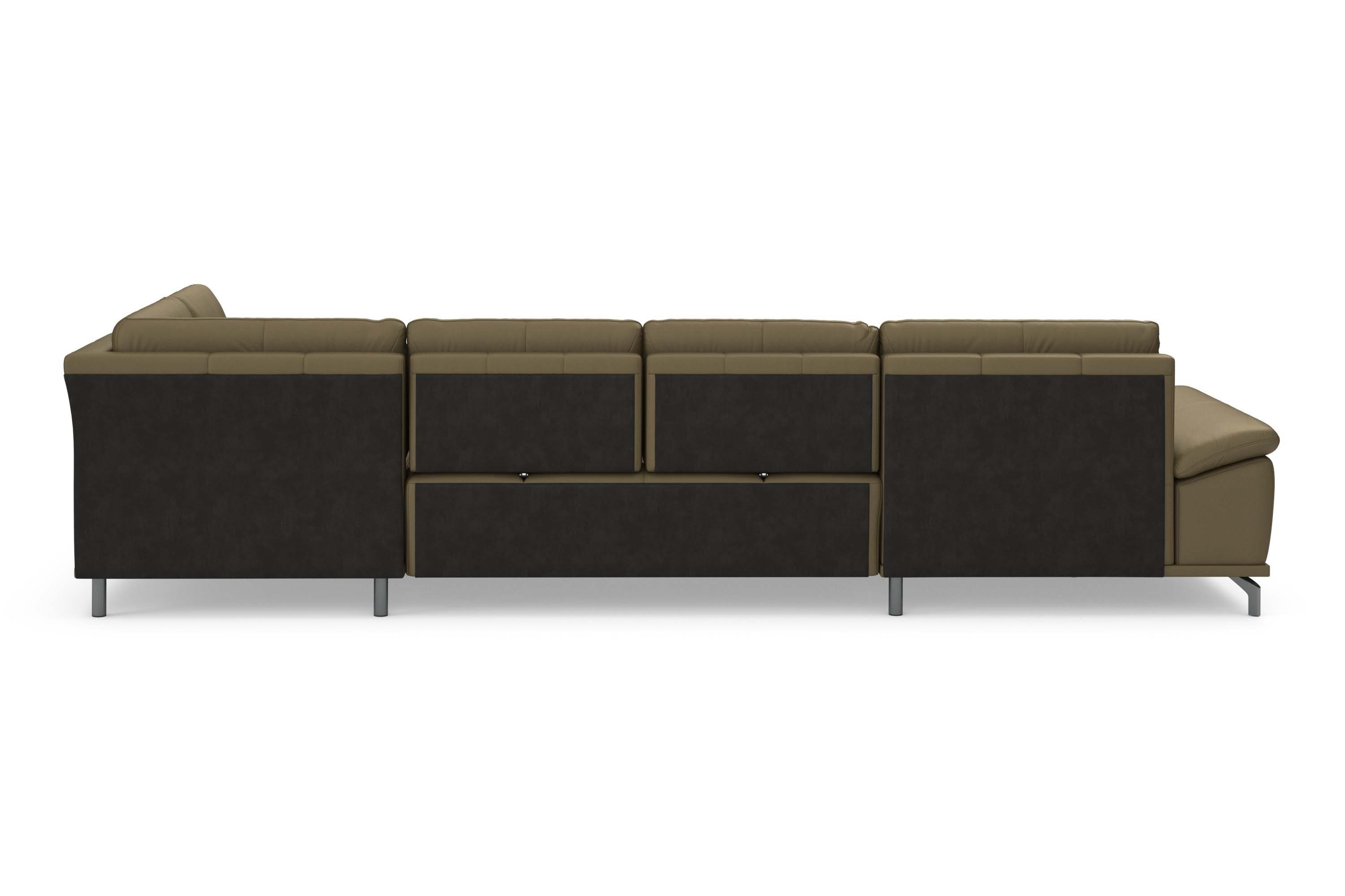 Places of Style Zithoek Costello U-vorm, met zitdiepteverstelling, armleuningverstelling en