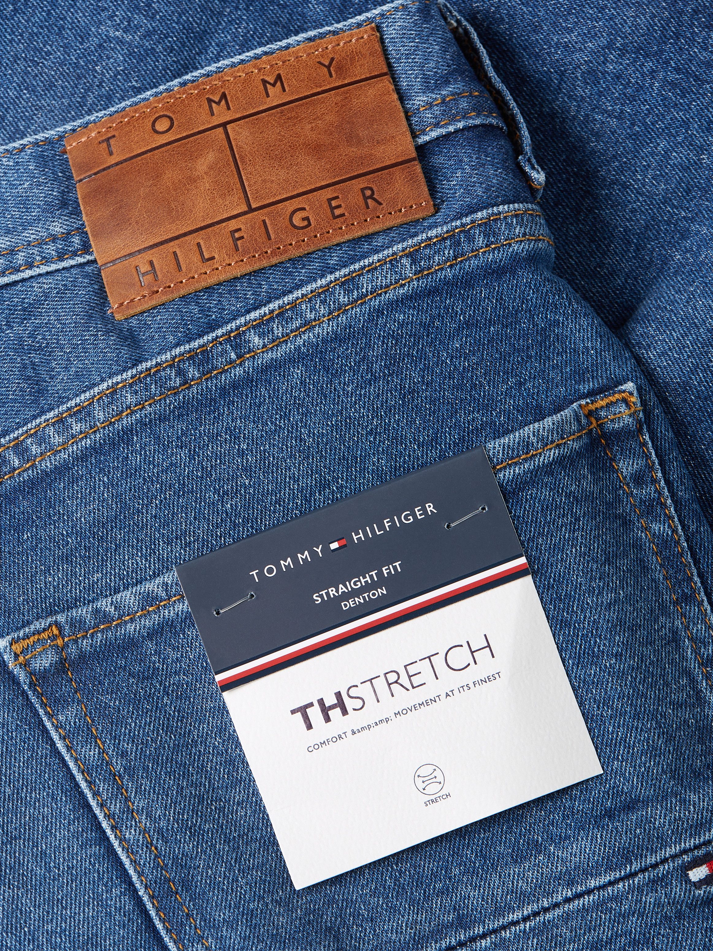 Tommy Hilfiger Straight jeans STRAIGHT DENTON STR CREST INDIGO