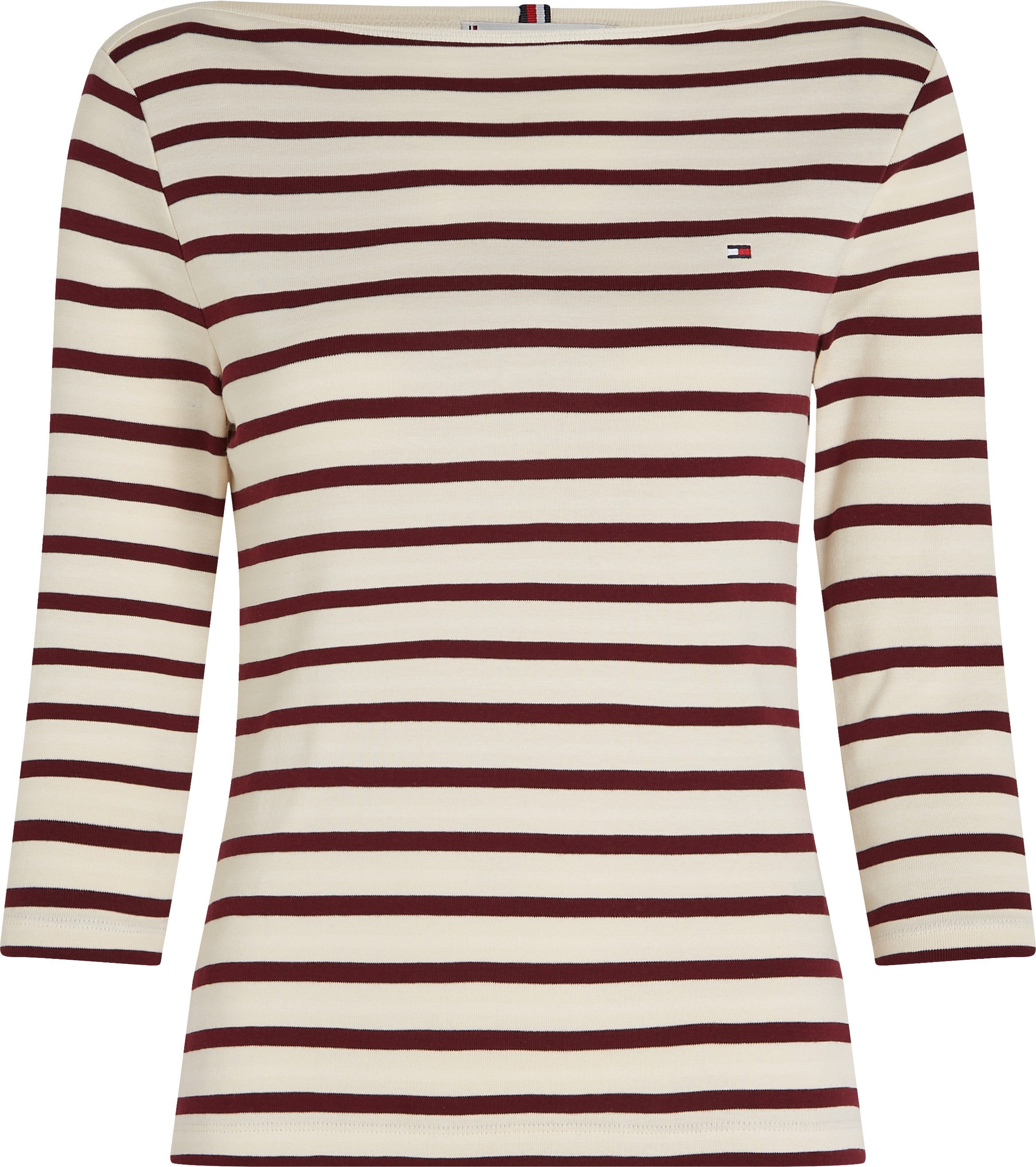 Tommy Hilfiger Shirt met 3 4 mouwen NEW CODY SLIM BOAT-NK 3 4SLV