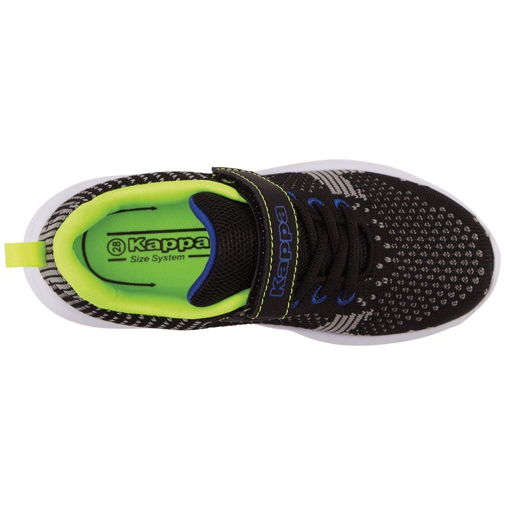 Kappa Sneakers - met elastische veters en klittenbandsluiting