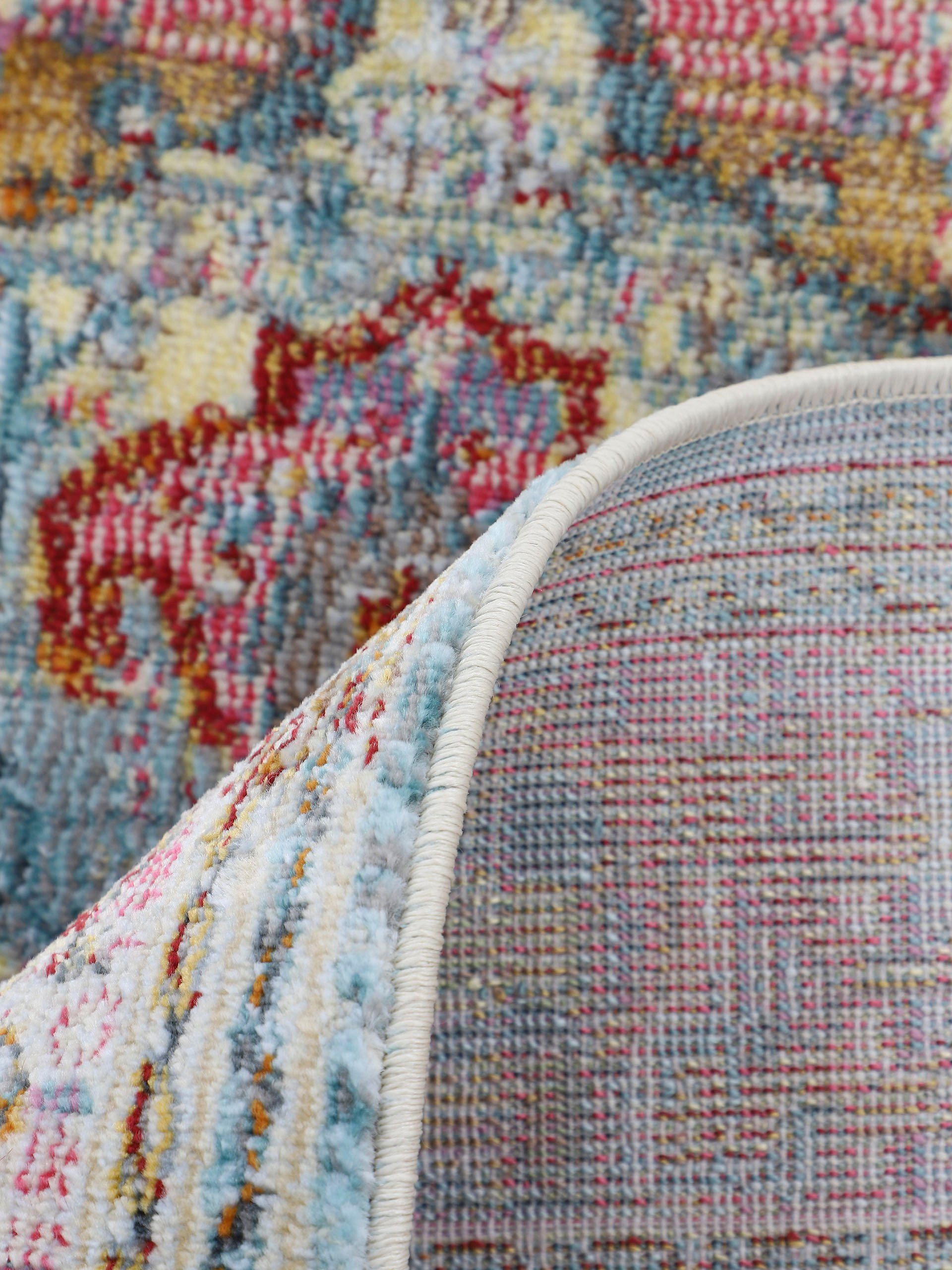 carpetfine Loper Esha Vintage-look, woonkamer