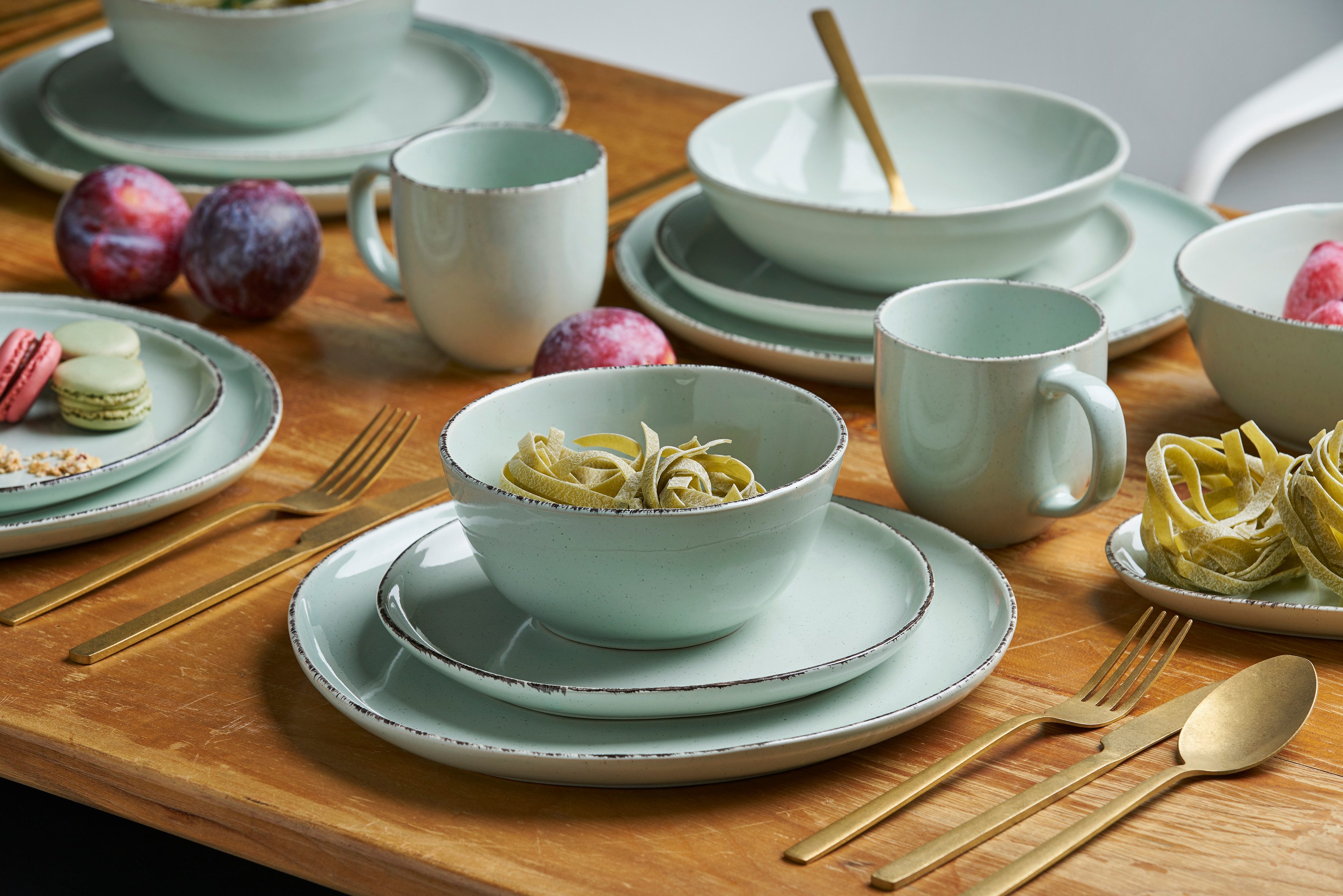 van Well Combi-servies Servies-set Urban, 16-delig (set, 16-delig)