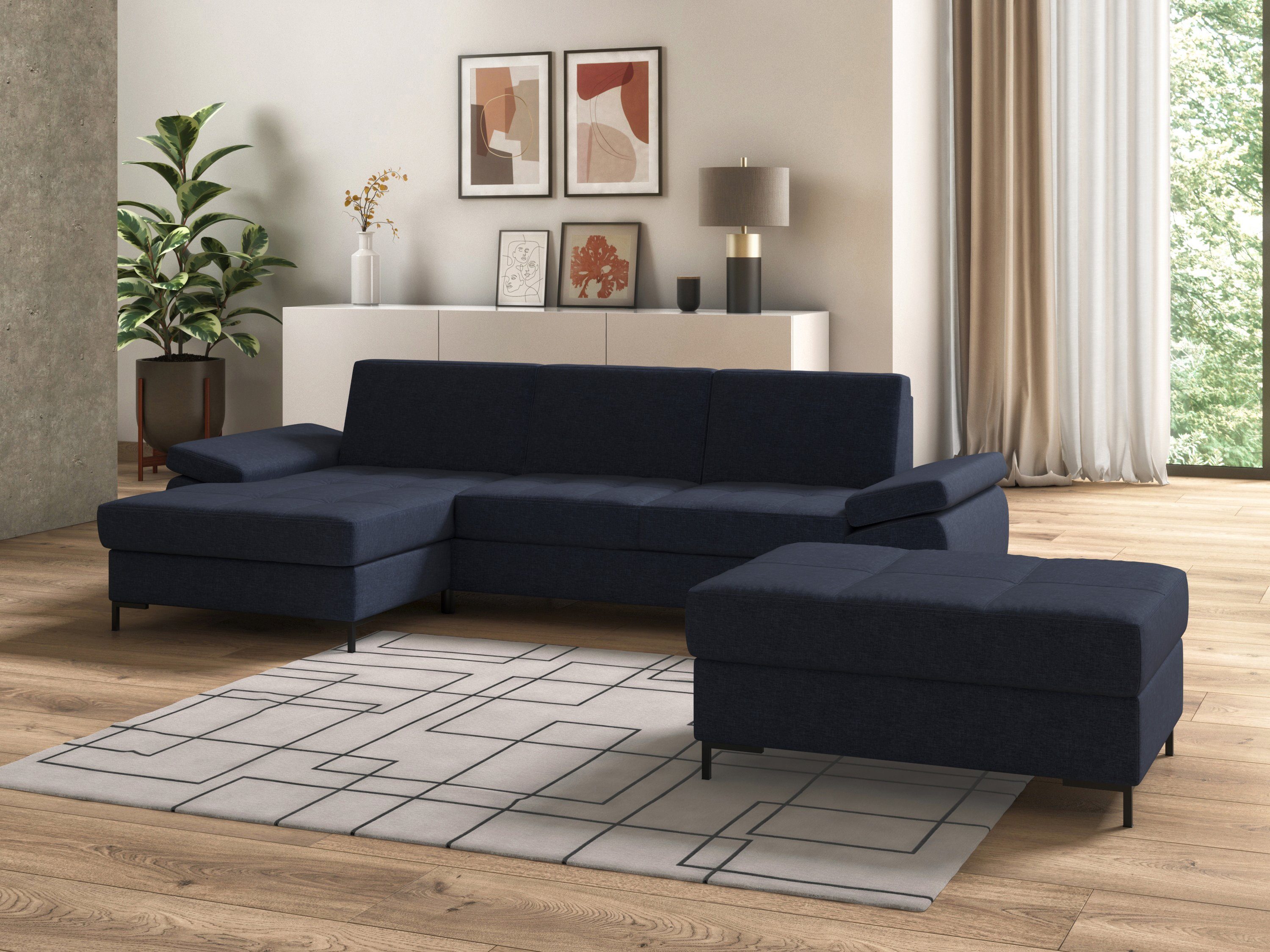 DOMO collection Hocker Capelo inclusief binnenvering