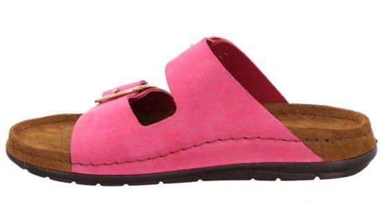 Rohde Slippers Rodigo , sleehak, zomerschoenen, pantoffels met comfortabel soft voetbed