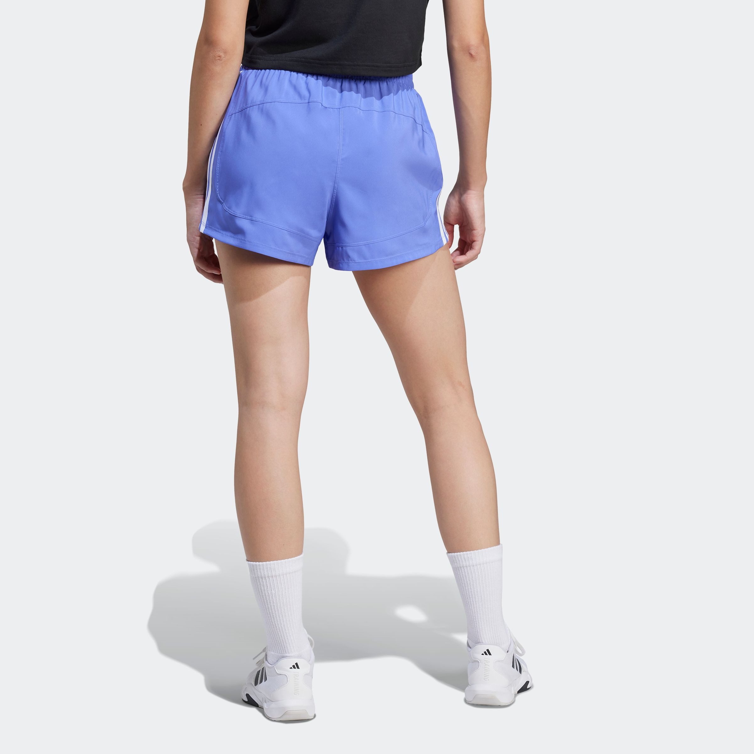 adidas Performance Short PACER WVN HIGH Geweven trainingsshorts met hoge taille (1-delig)
