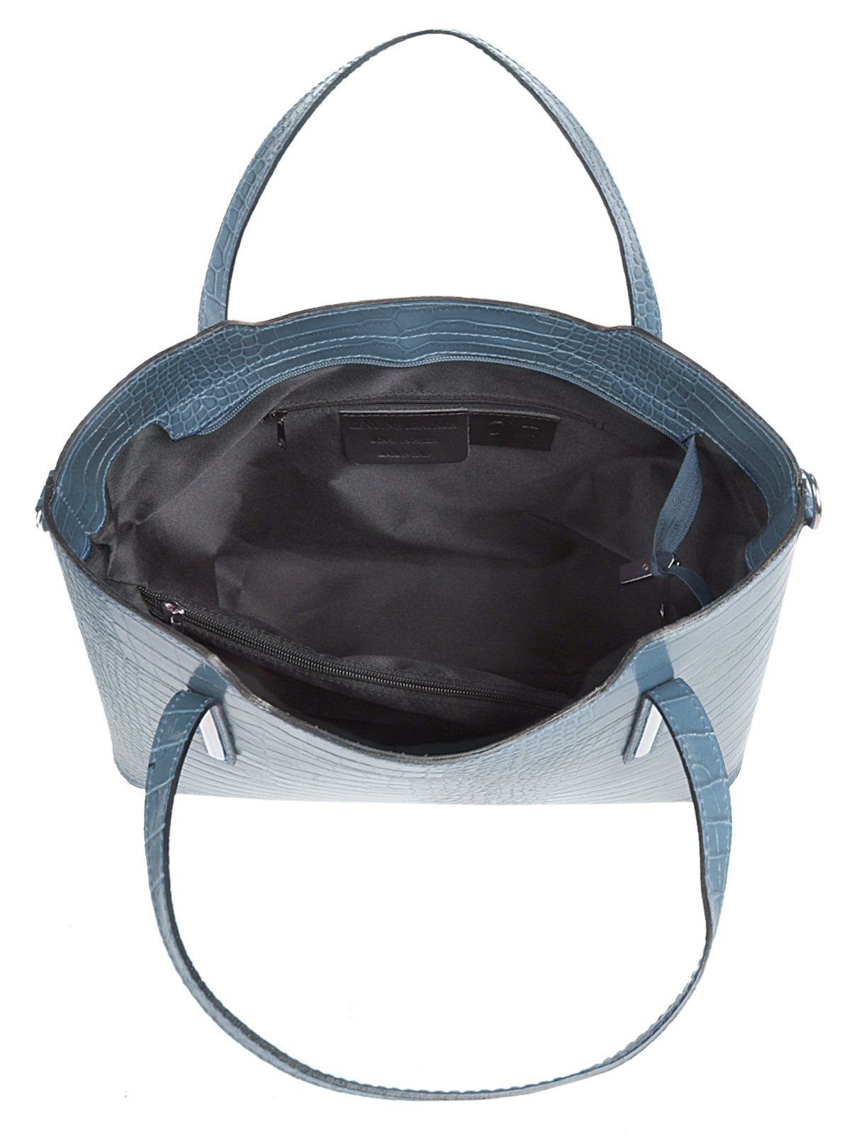 Cluty Tas echt leer, made in italy
