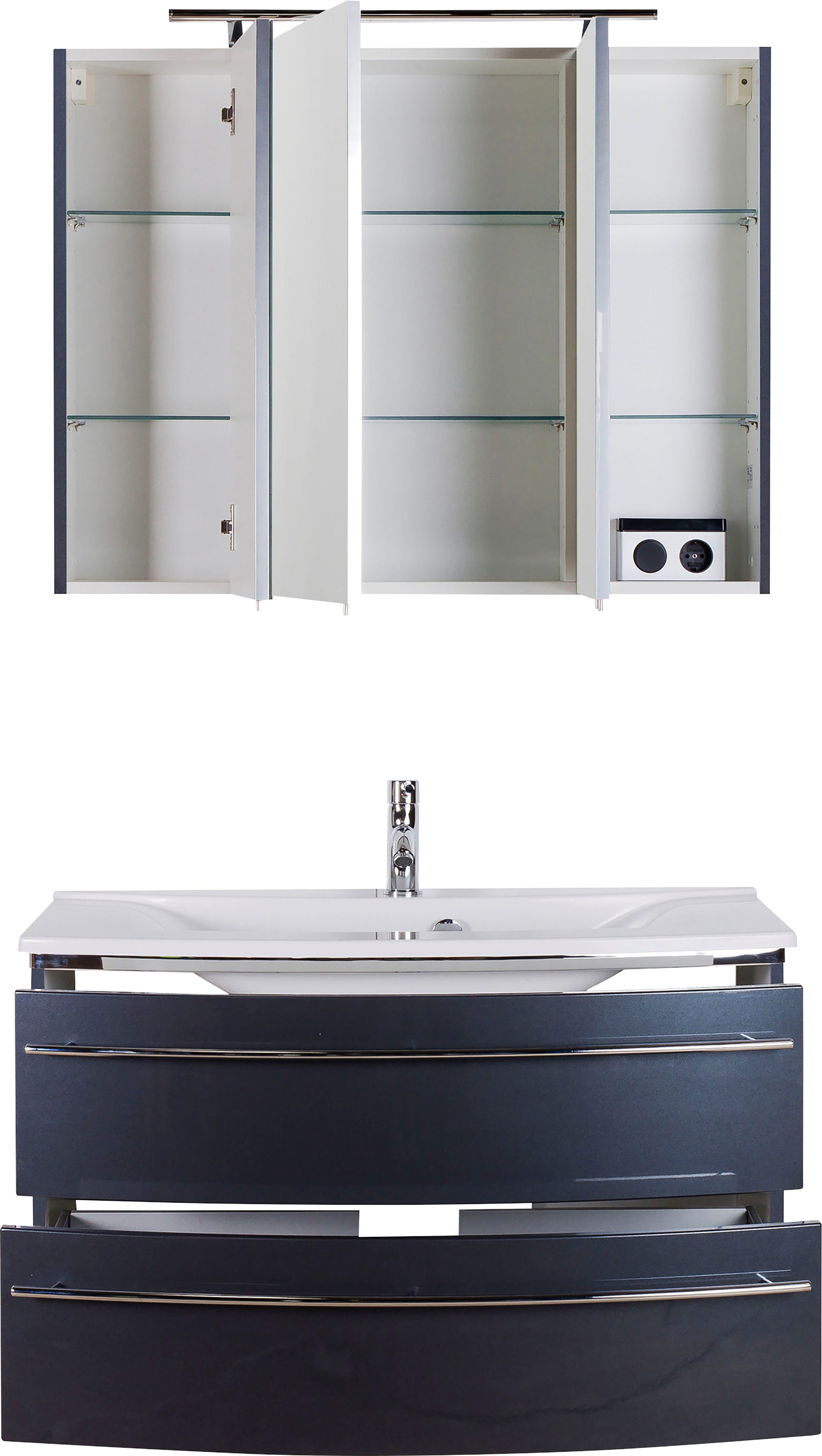 MARLIN Badkamerserie 3040 , breedte 90 cm (2-delig)