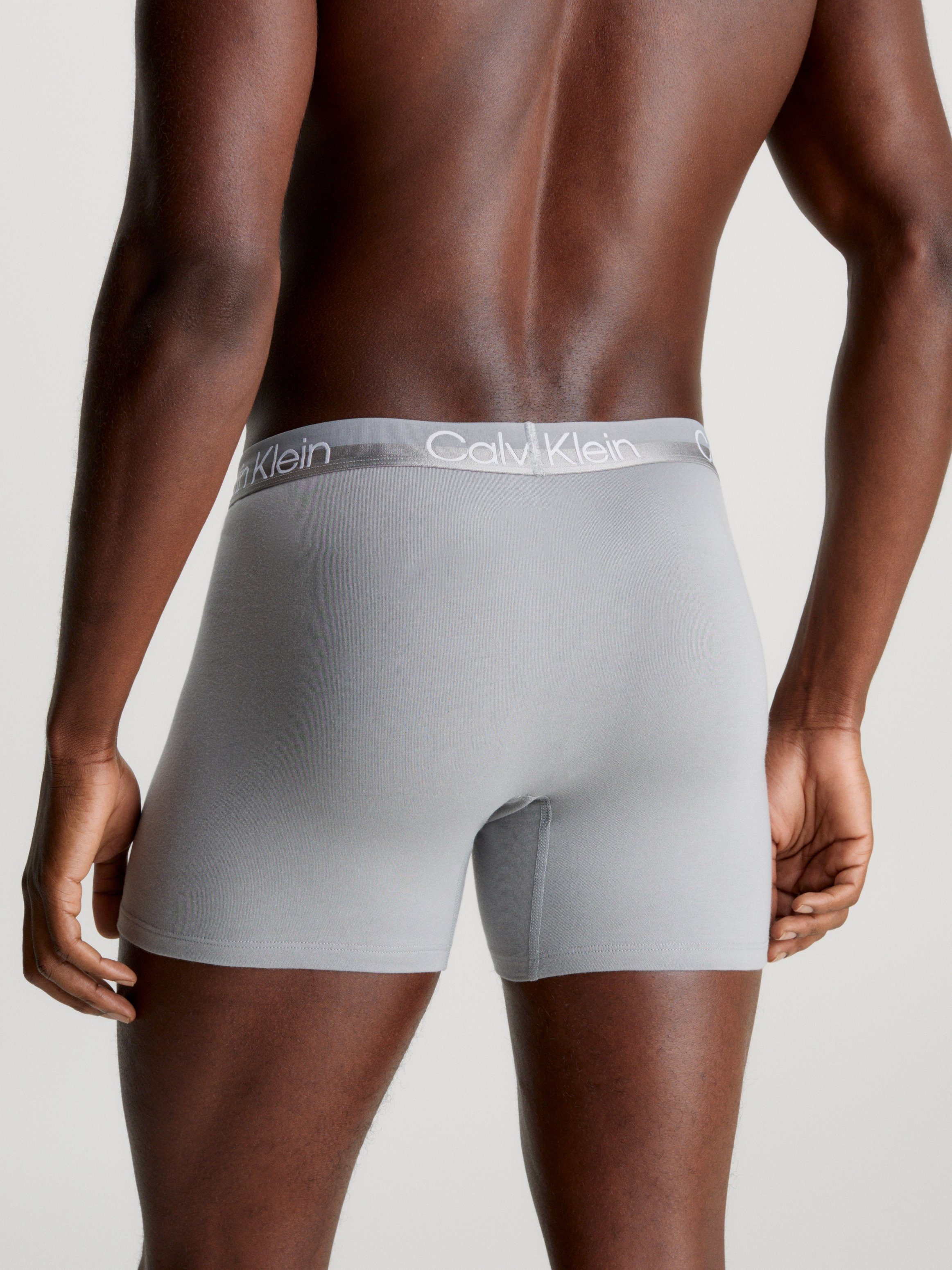 Calvin Klein Boxershort met langere pijpen (set, 3 stuks)