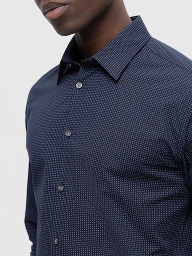 SELECTED HOMME Overhemd met lange mouwen SLHSLIMSOHO-DETAIL SHIRT LS NOOS