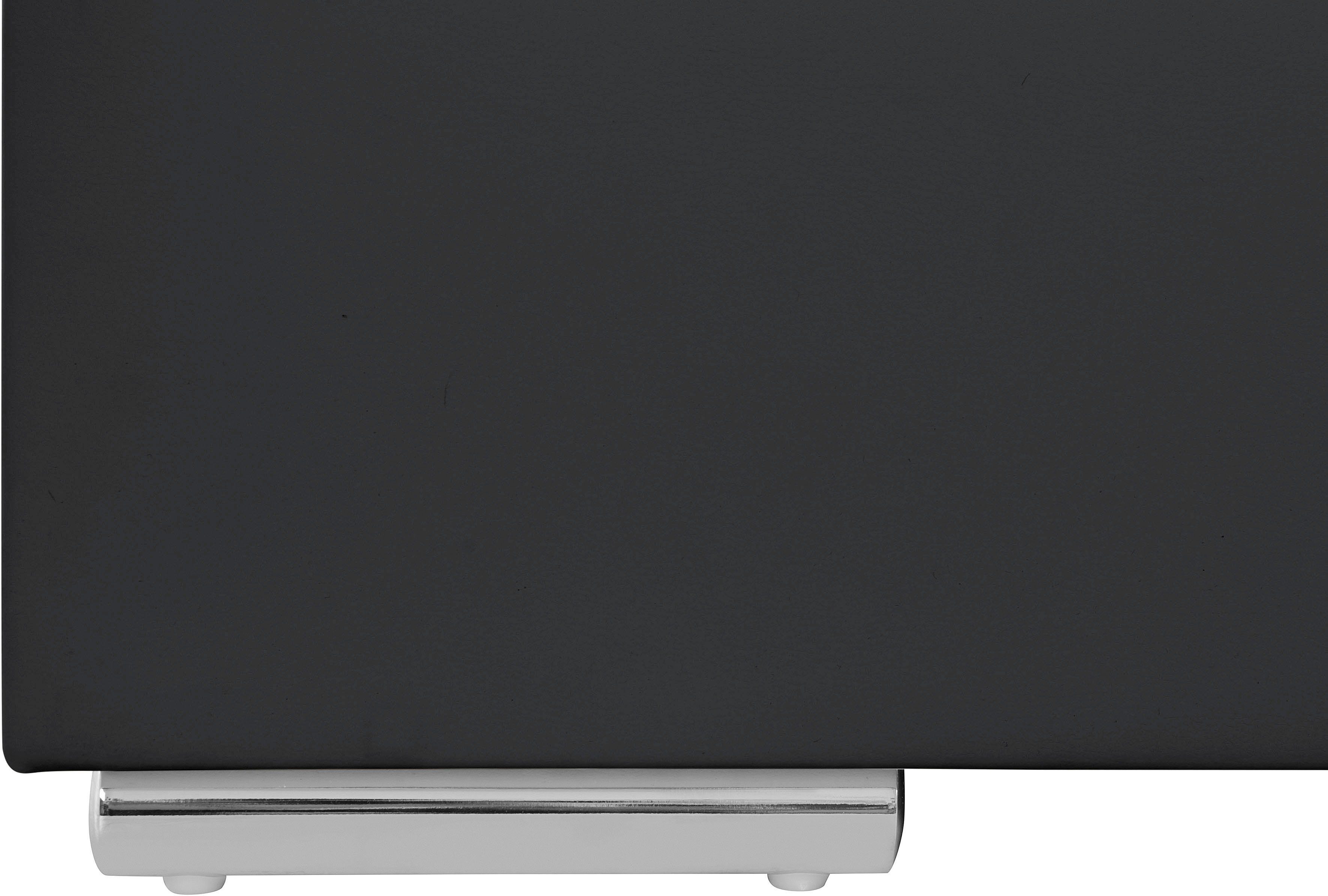COTTA Boxspring Lighstar inclusief ledverlichting, topmatras, bedkist en sierkussen