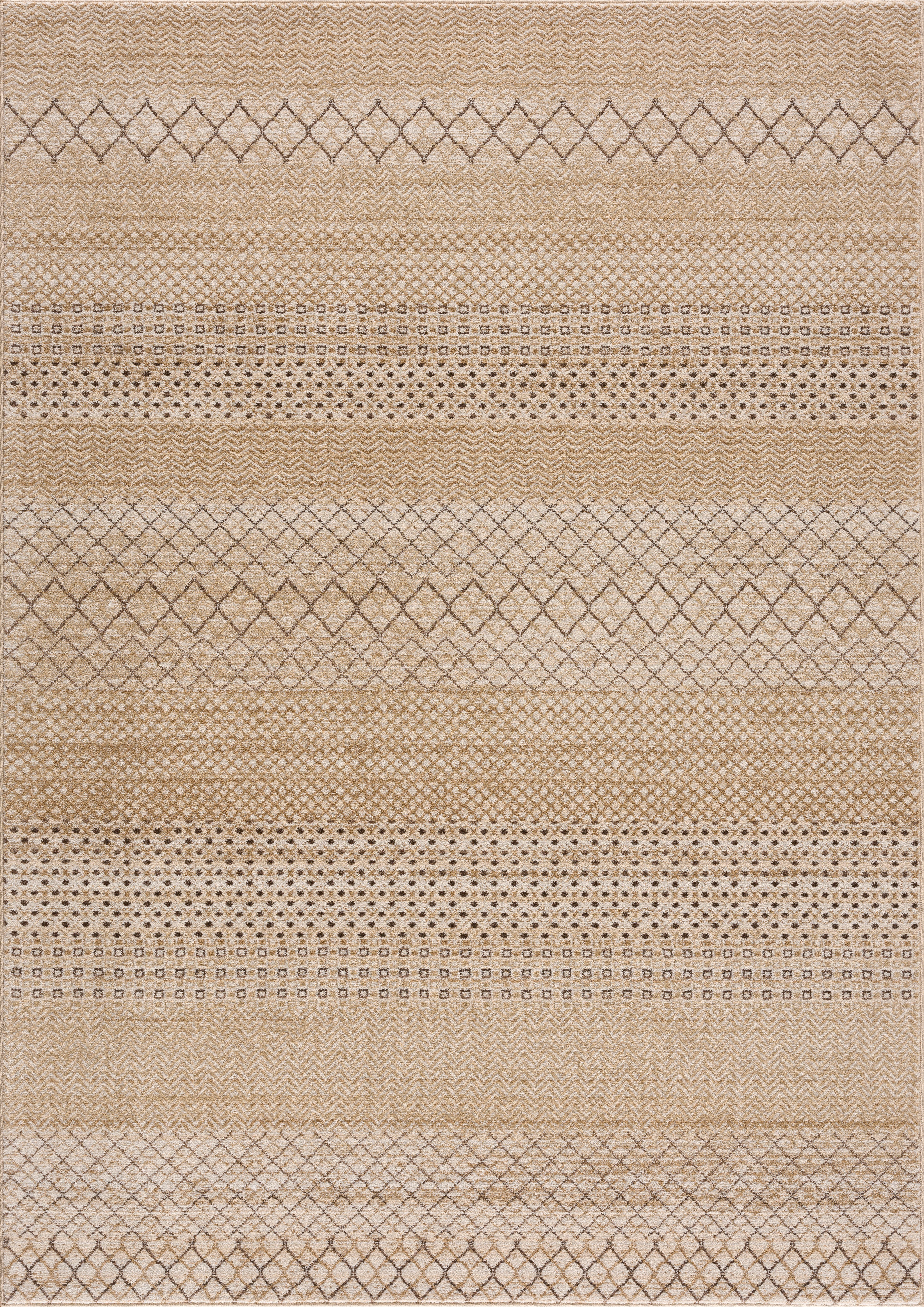 Timbers Vloerkleed Wisconsin Boho-look, berber-look, ruitdessin