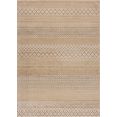 timbers vloerkleed wisconsin boho look, berber-look, ruiten-design, woonkamer beige