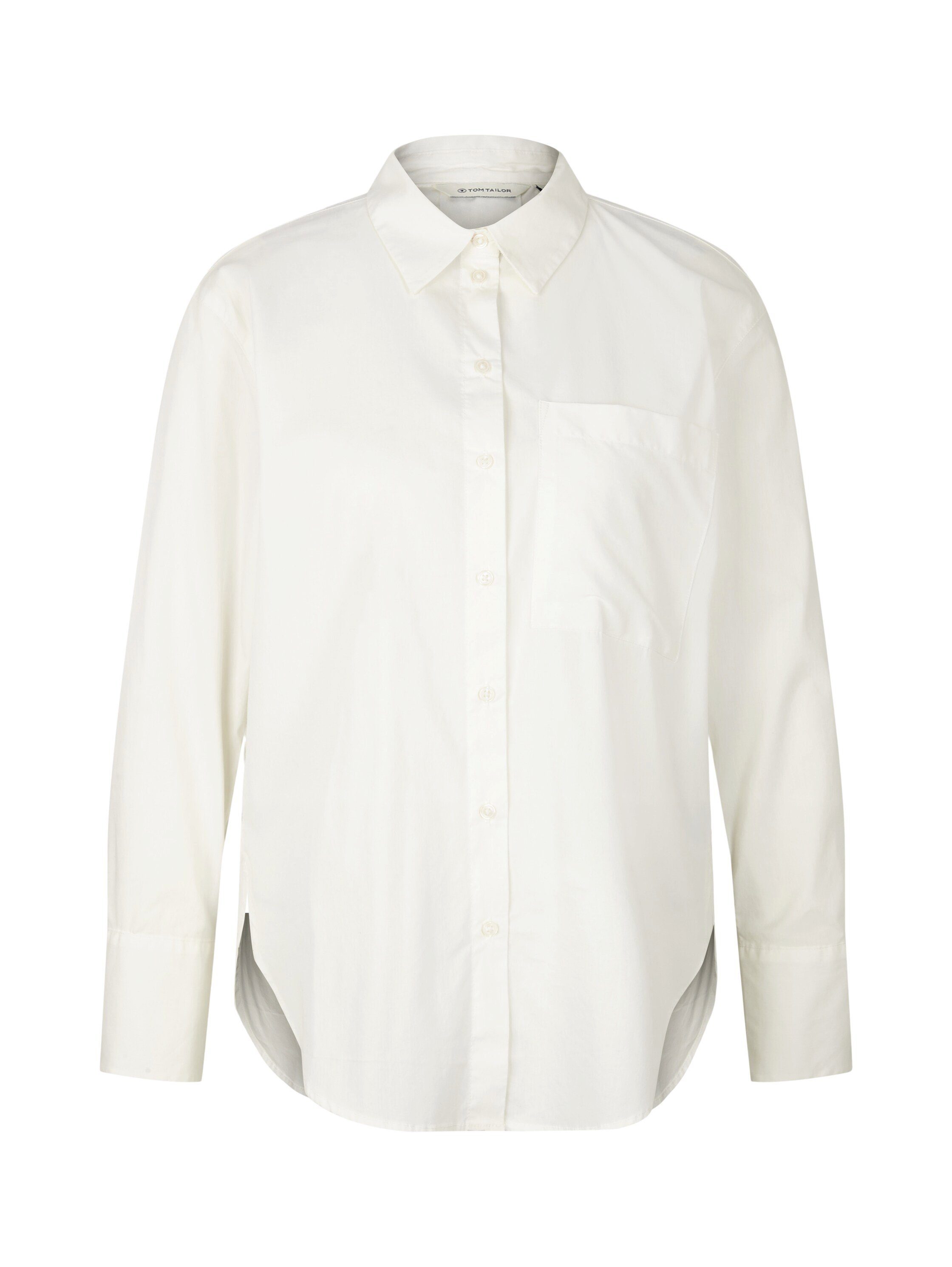 Tom Tailor Overhemdblouse met oortjes aan de capuchon