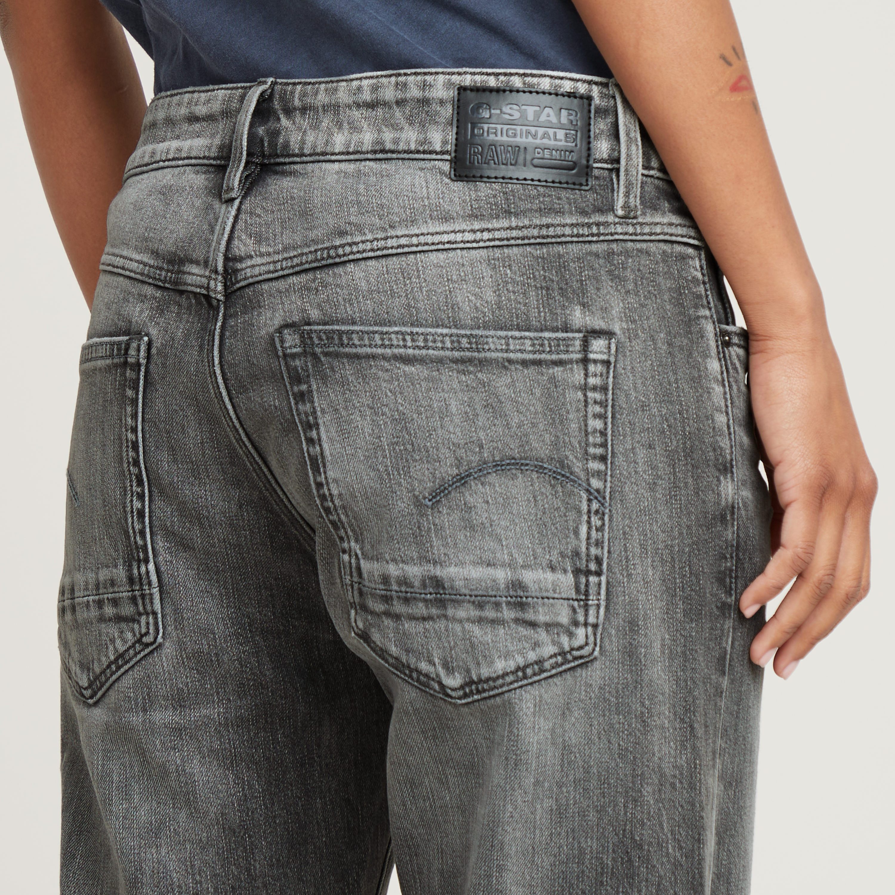 G-Star RAW Boyfriendjeans Kate Katoen-stretch denim kwaliteit voor meer draagcomfort
