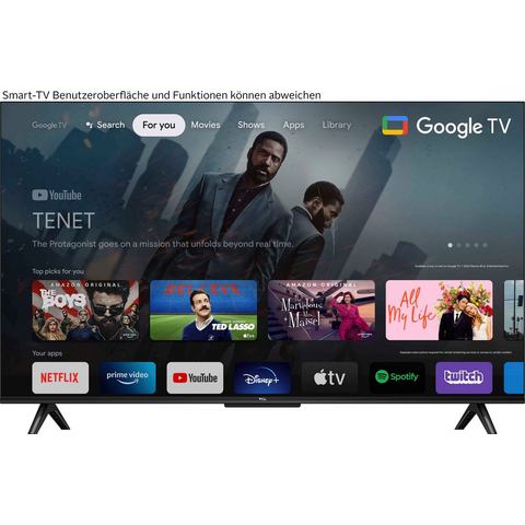 TCL Led-TV 43P631X1, 108 cm / 43 ", 4K Ultra HD, Android TV - Google TV - Smart TV