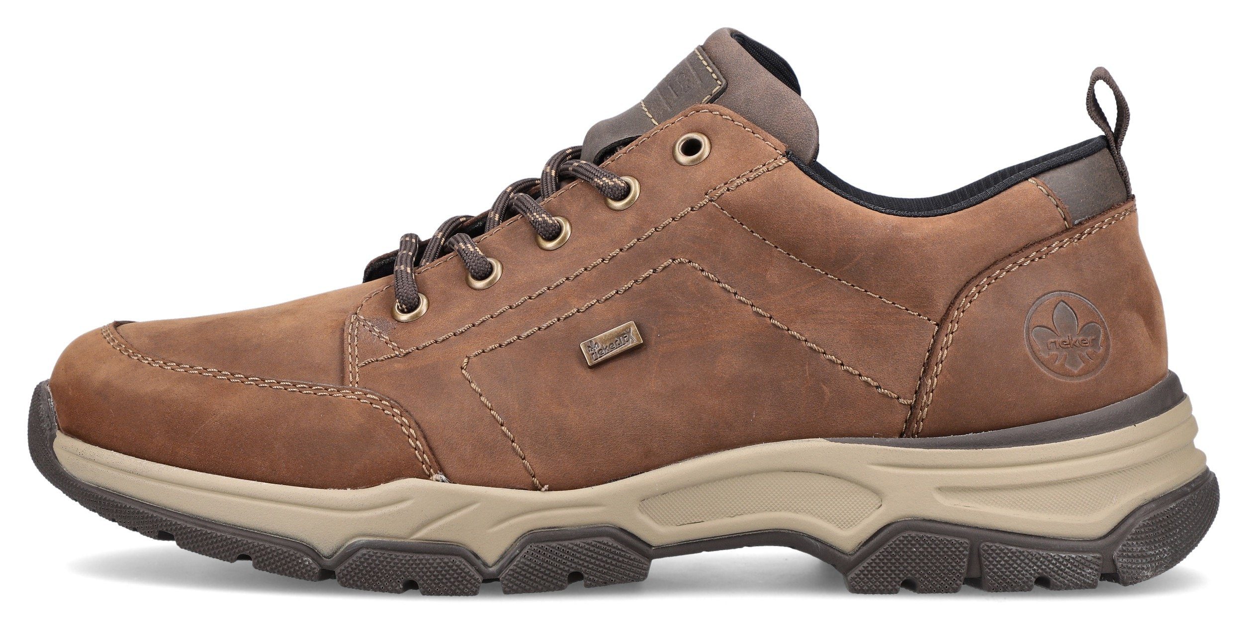 Rieker Veterschoenen met tex-membraan, vrijetijdsschoen, lage schoen, veterschoen