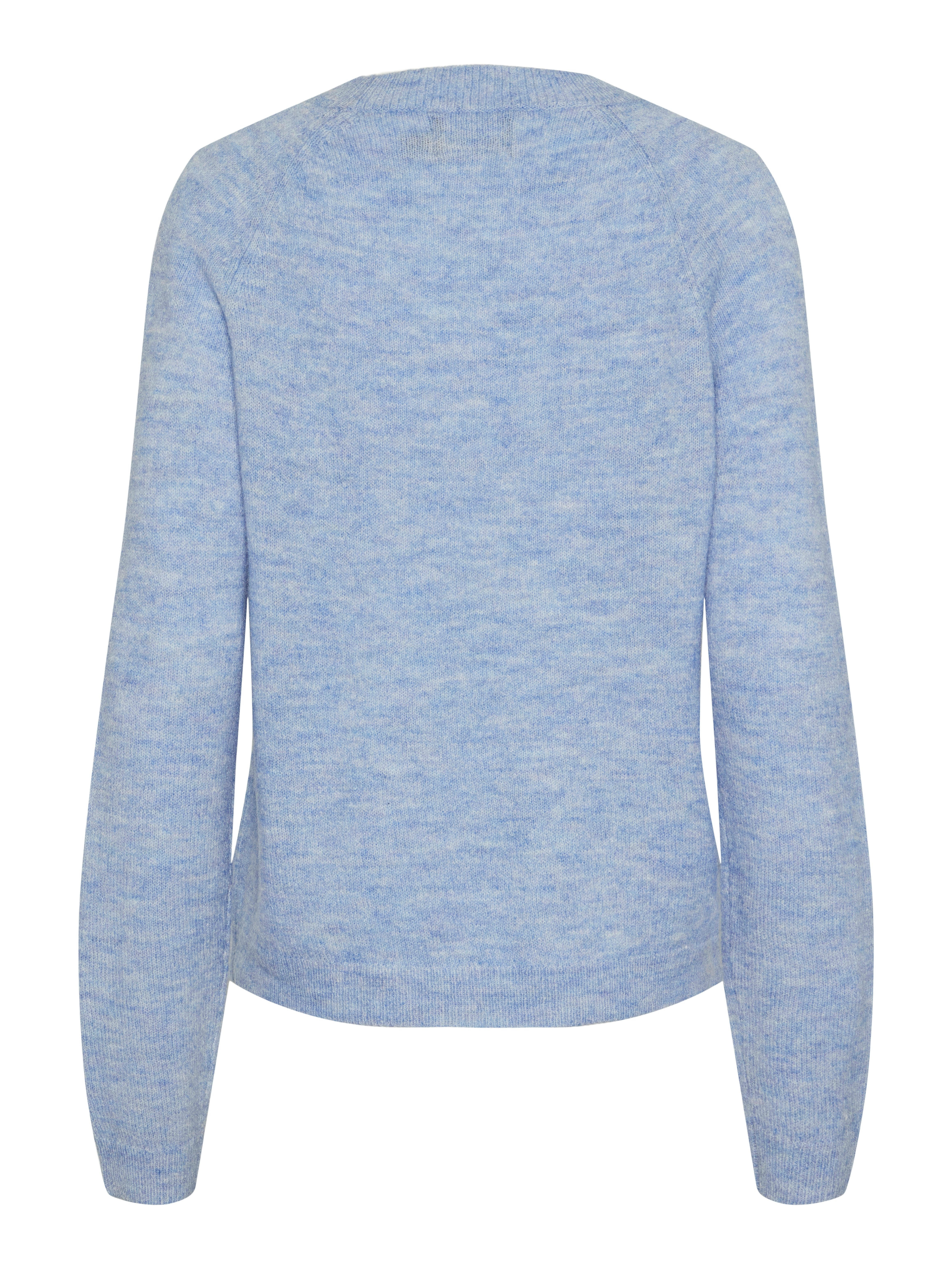 pieces Gebreide trui PCJULIANA LS O-NECK KNIT NOOS BC