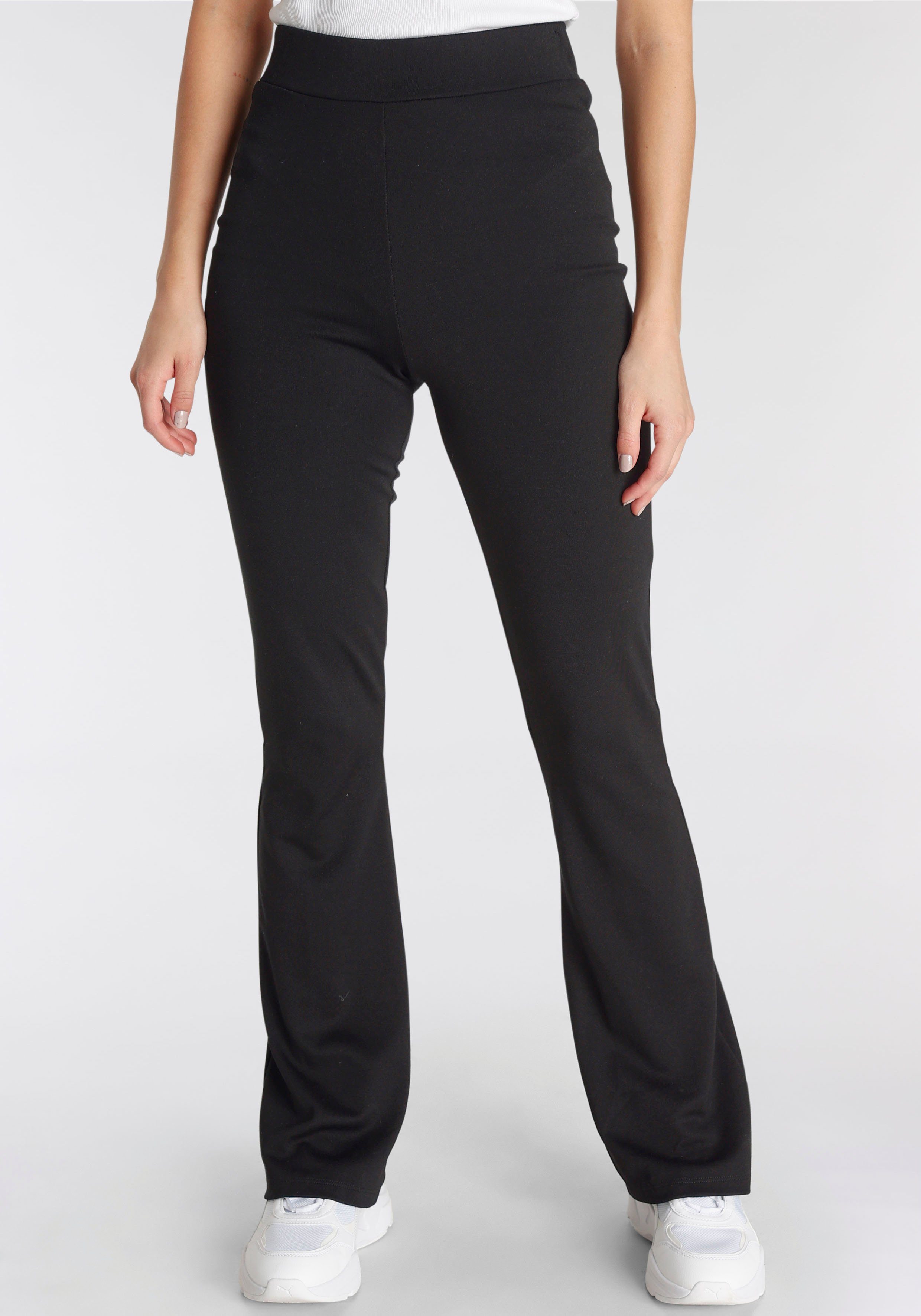 Laura Scott Bootcutbroek in moderne lengte