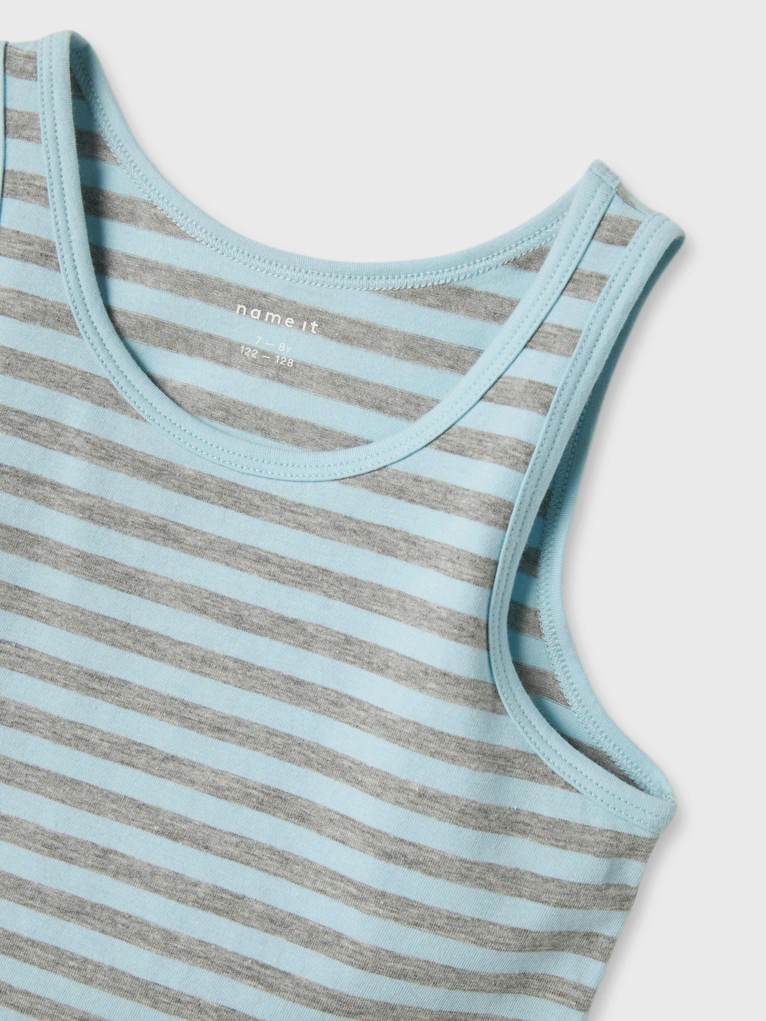 Name It Hemd NKMTANK TOP 4P AQUAMARINE Y/D NOOS (set, 4 stuks)