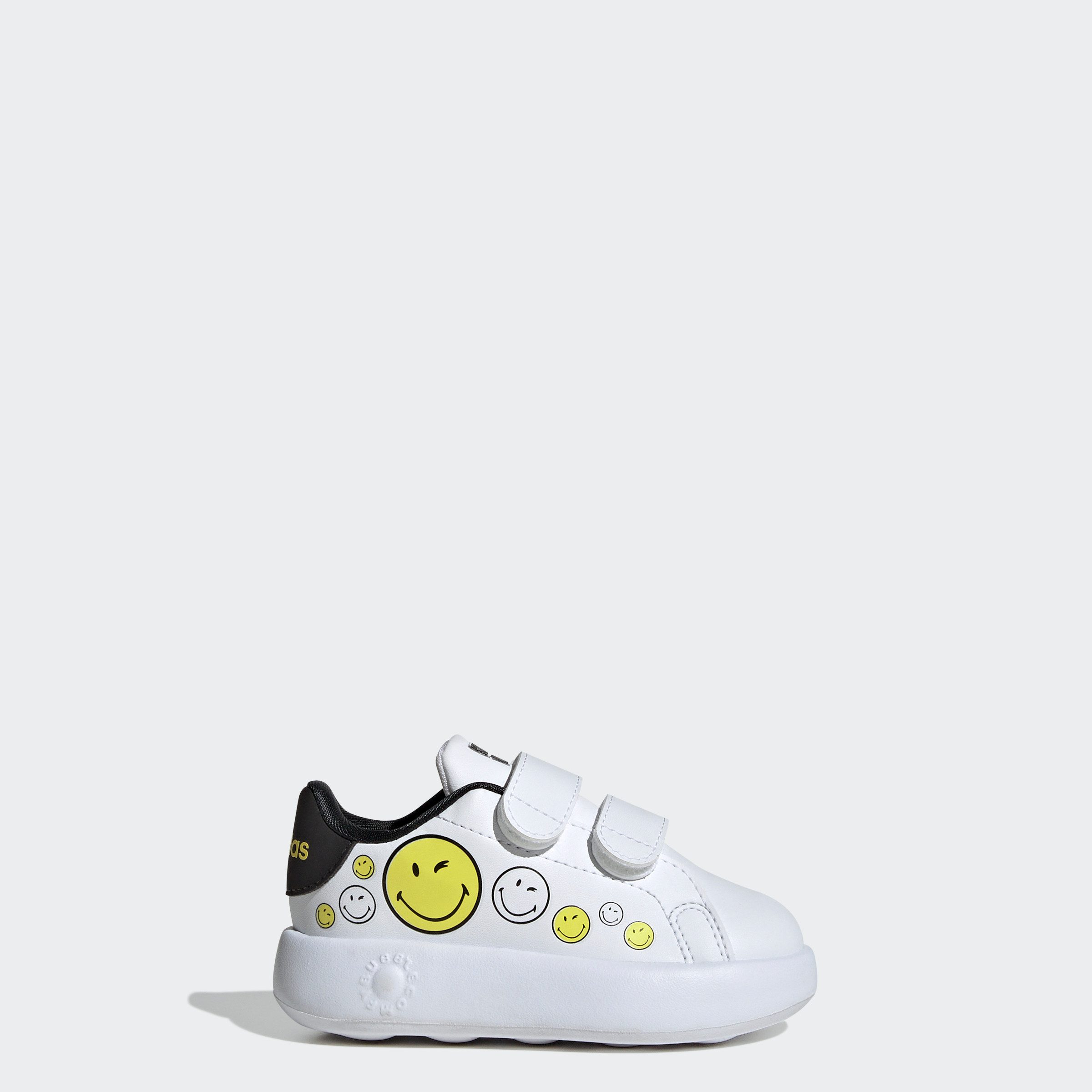 adidas Sportswear Klittenbandschoenen ADIDAS SMILEY ADVANTAGE KIDS Ontwerp geïnspireerd door de adidas Stan Smith, voor kinderen