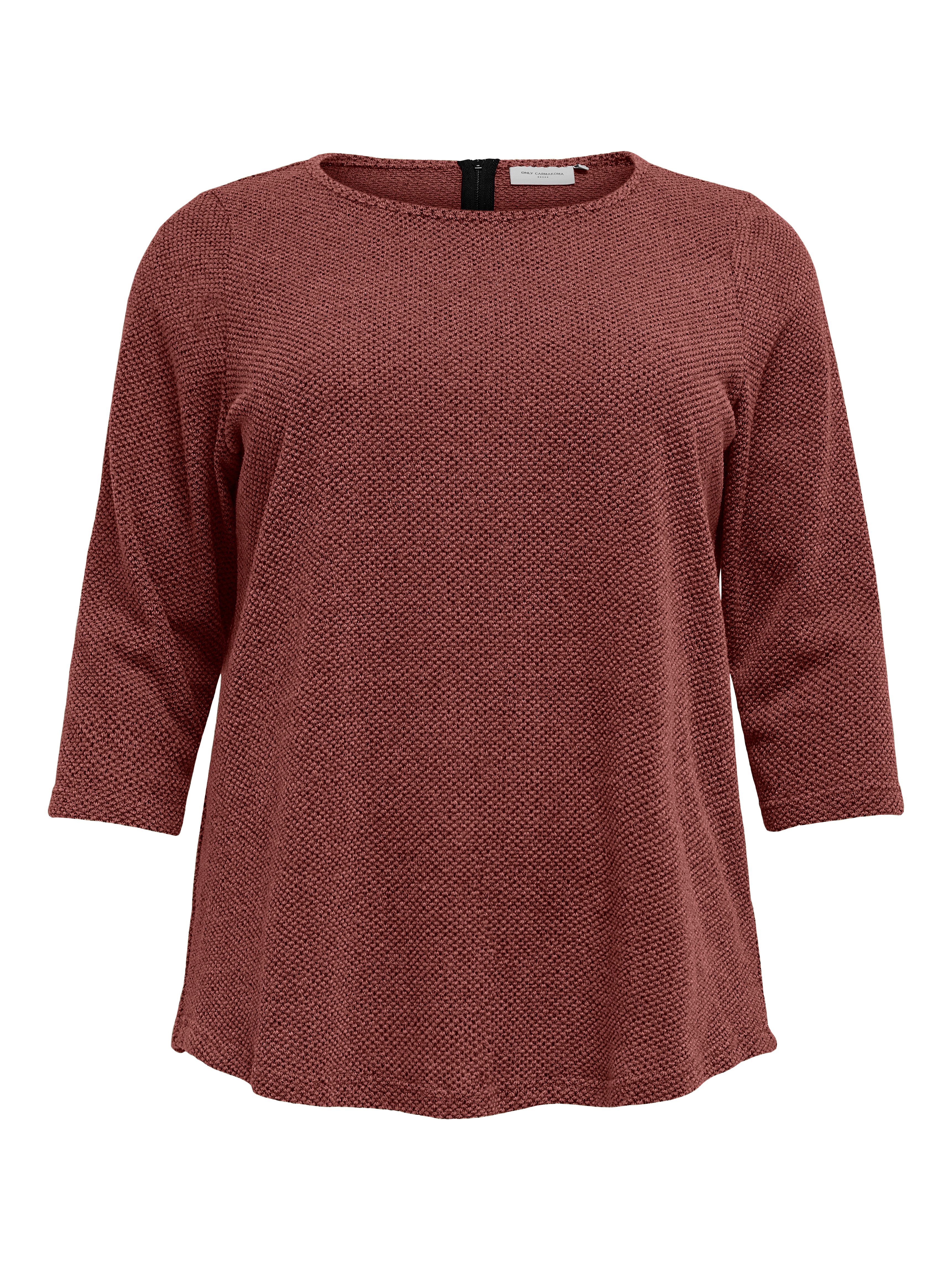 ONLY CARMAKOMA Shirt met 3/4 mouwen CARMARTHA 3/4 TOP