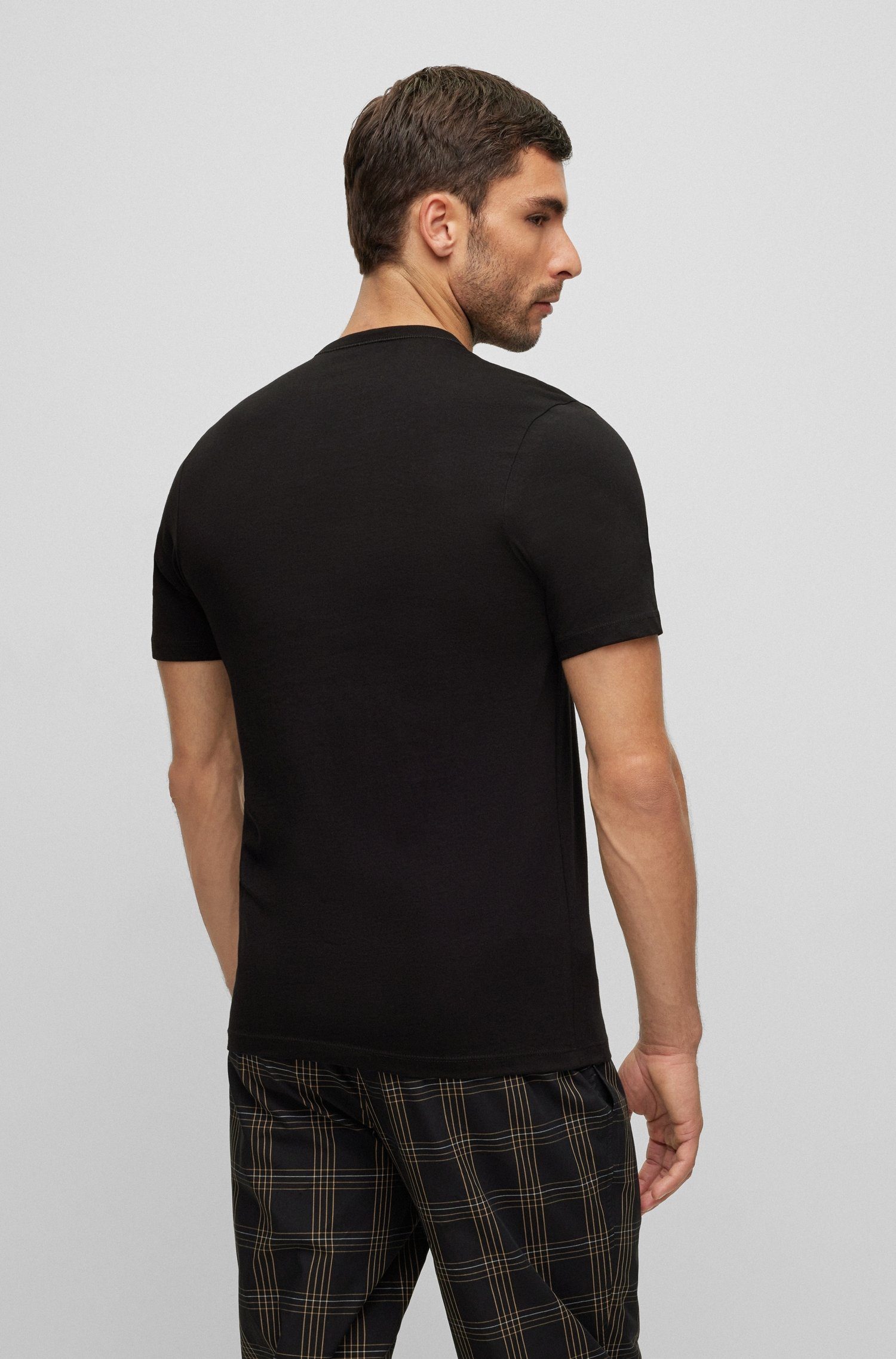 BOSS T-shirt Ronde hals BOSS ONE x David Beckham (3-delig, Set van 3)