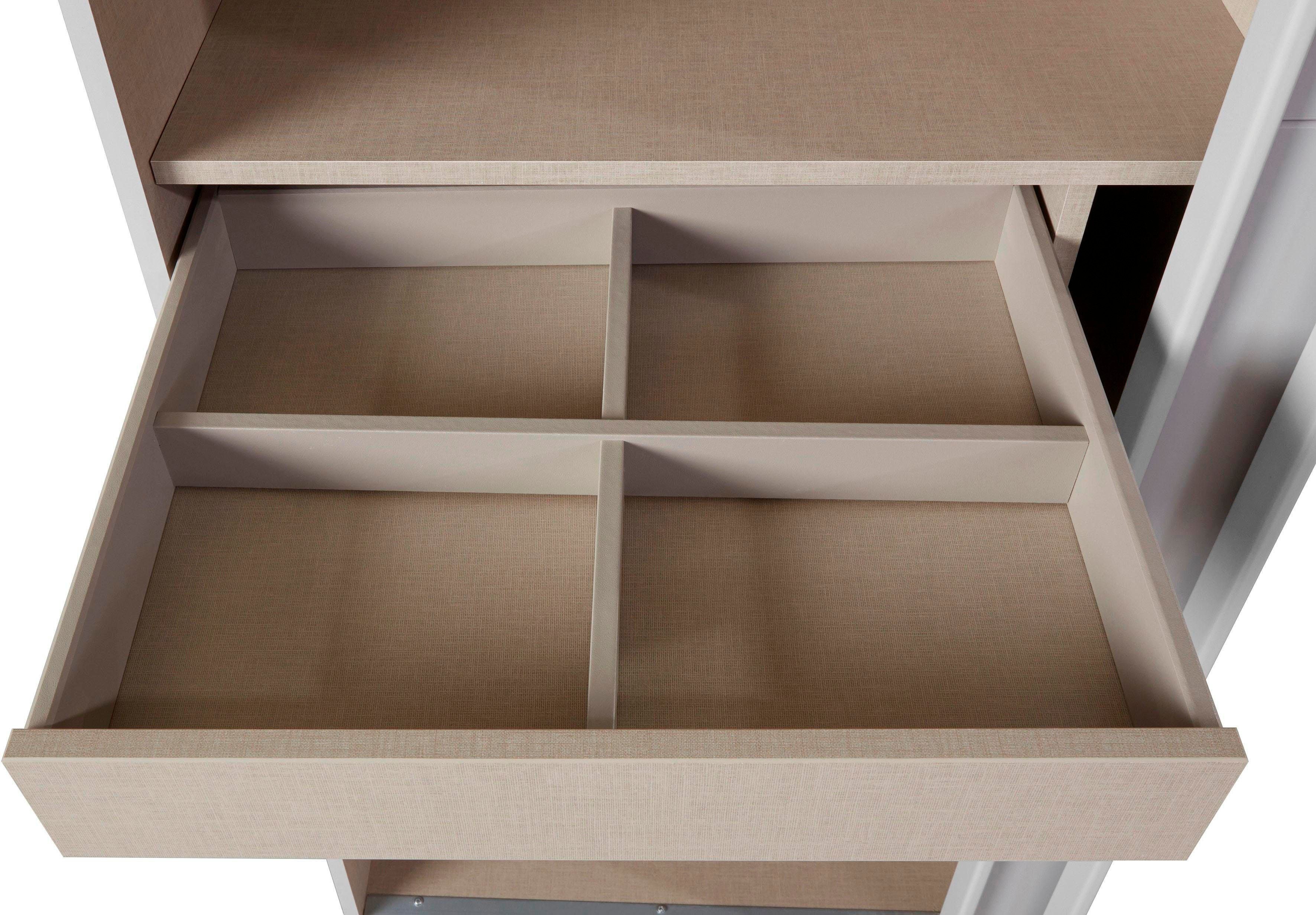 rauch Zweefdeurkast Kledingkast kast garderobe linnenkast BESTSELLER KEPAN inclusief lade-inzet en extra legplanken made in germany