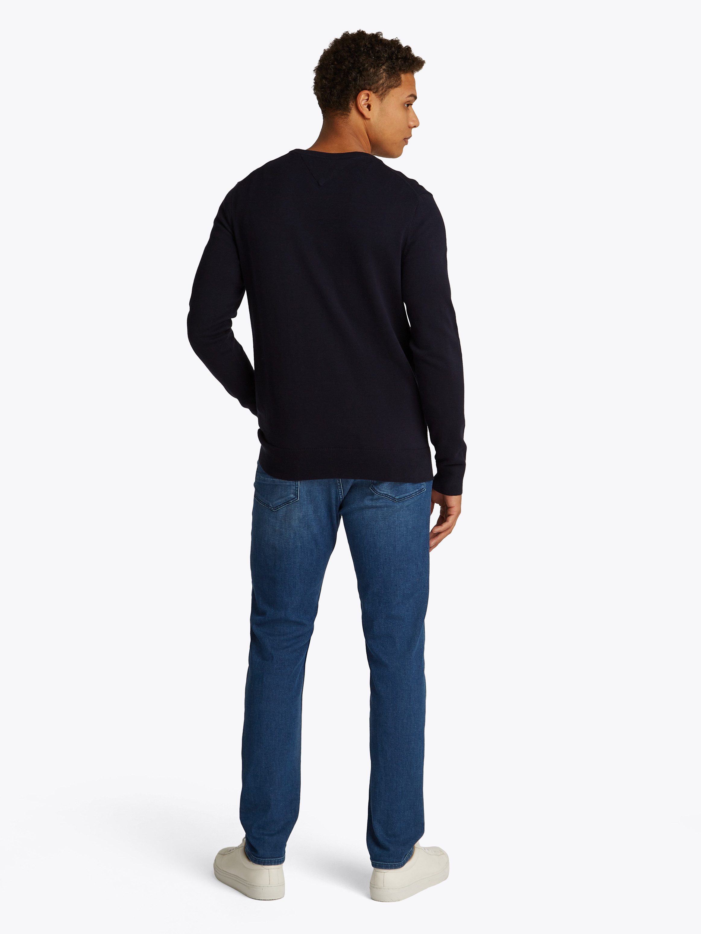 Tommy Hilfiger Trui met ronde hals ESSENTIAL COTTON CREW NECK
