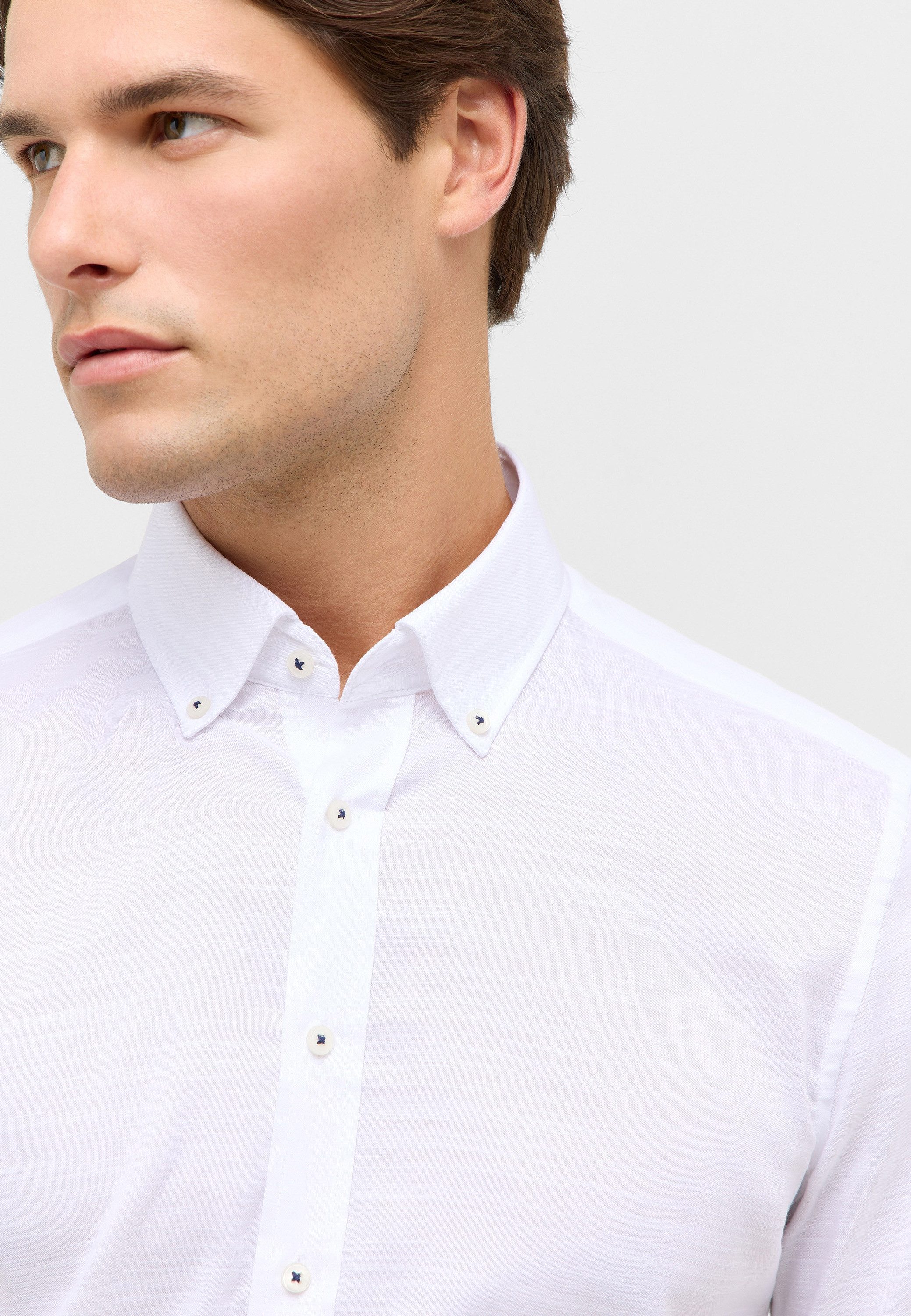 Eterna Overhemd met korte mouwen Slim fit
