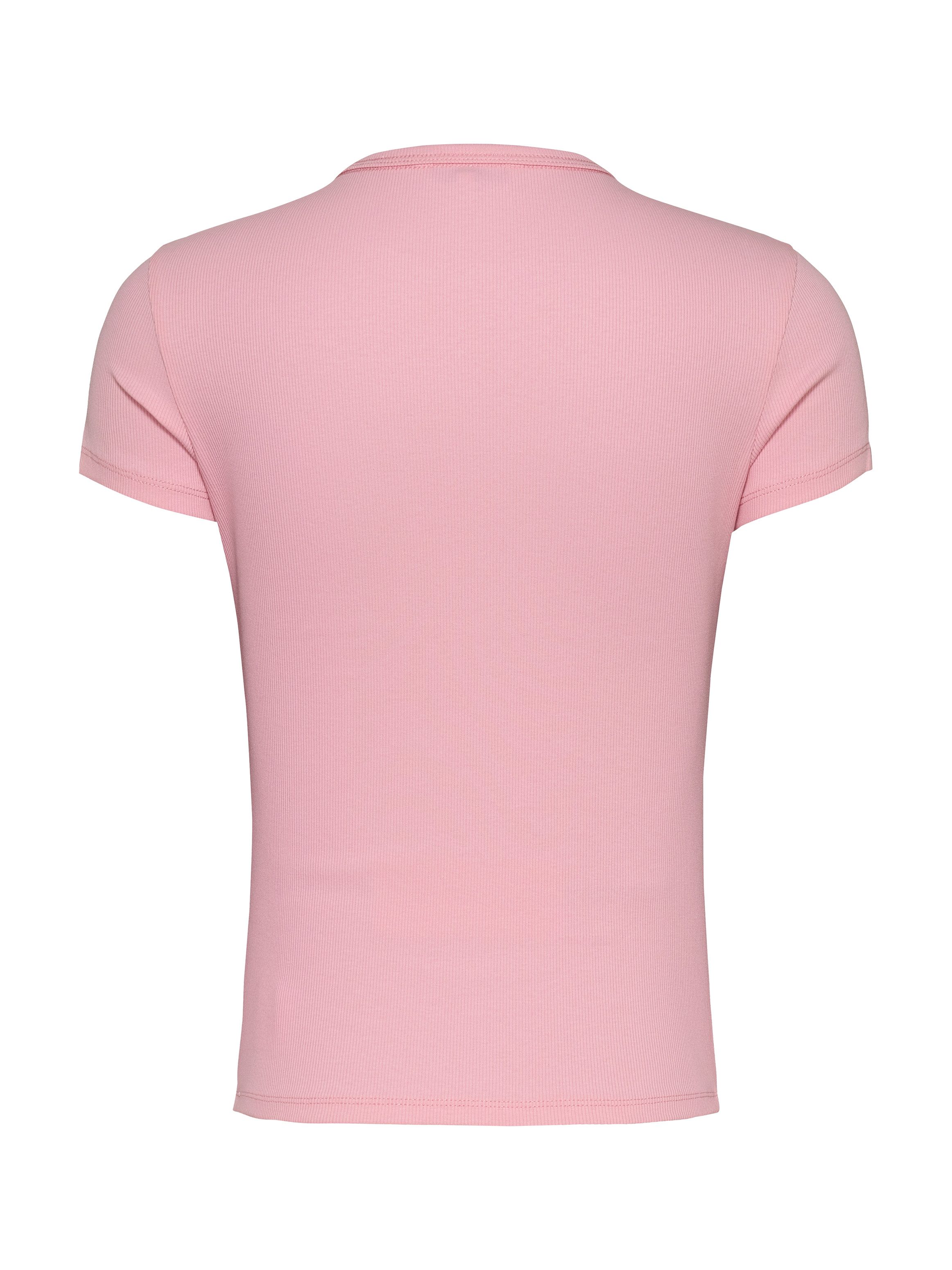 TOMMY JEANS T-shirt TJW SLIM ESSENTIAL RIB SS