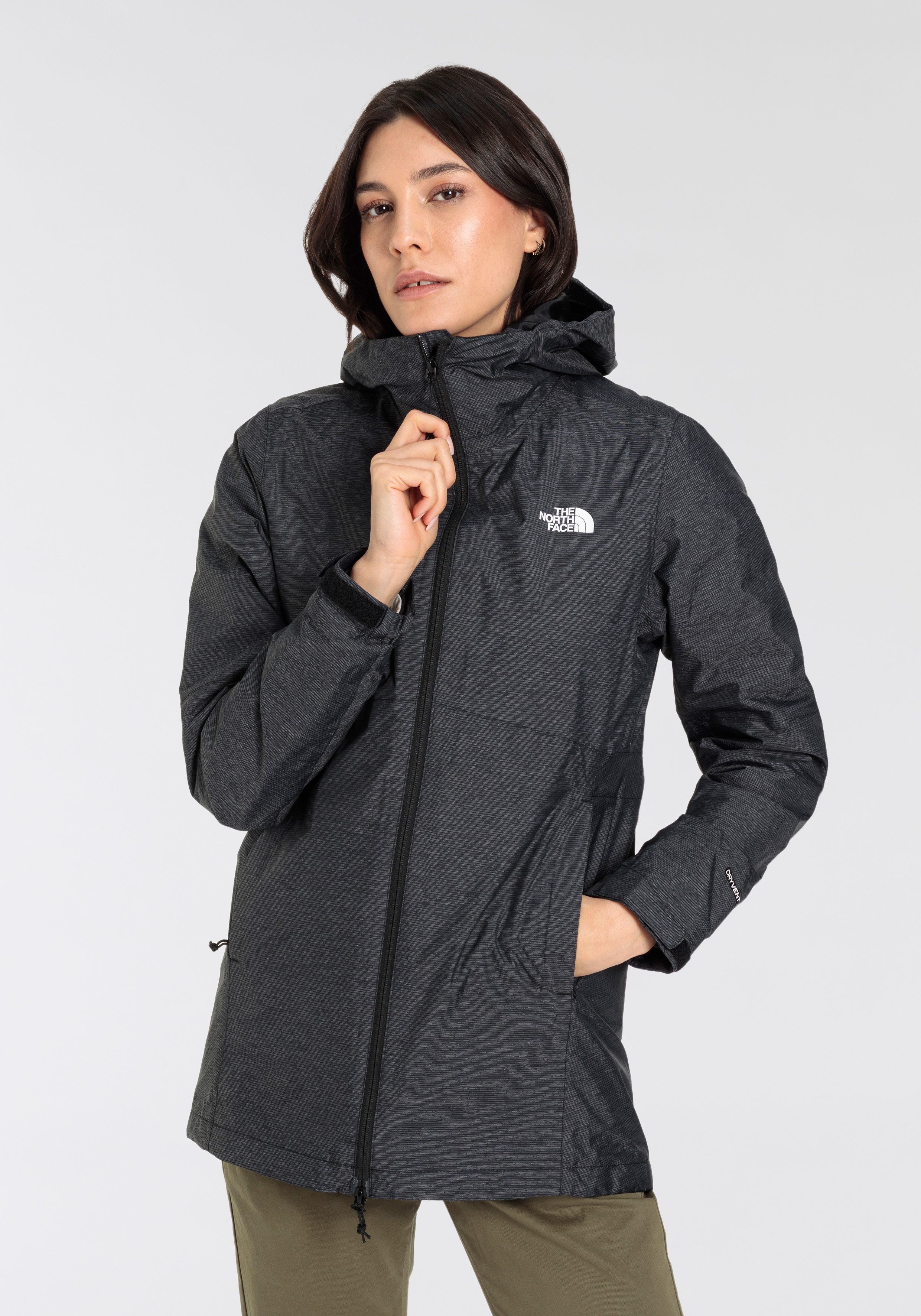 The North Face Functioneel 3-in-1-jack HIKESTELLER TRICLIMATE Winterjack winddicht & ademend & waterdicht