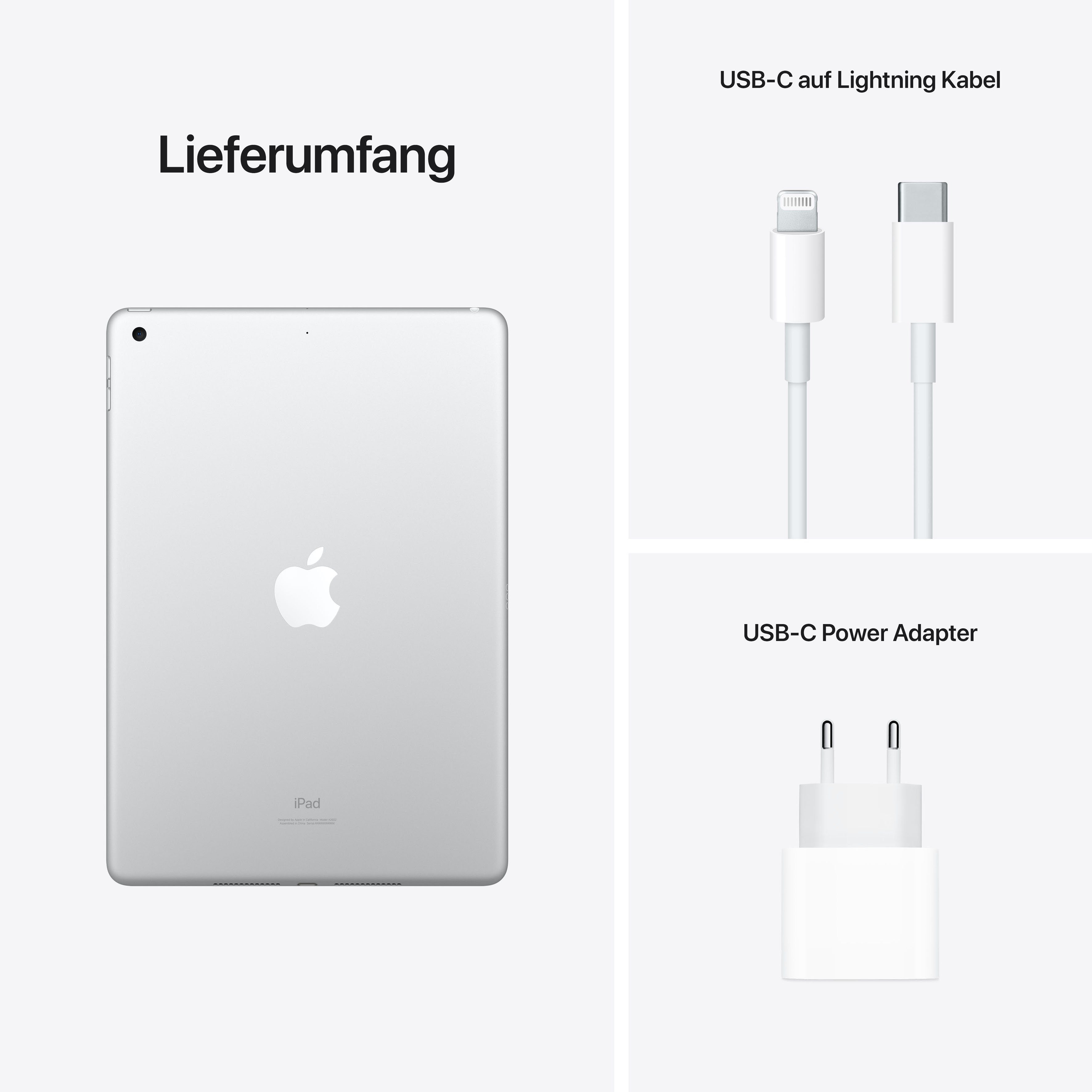 Apple Tablet iPad 10.2" Wi-Fi (2021) 9 Generation, 10,2", iPadOS