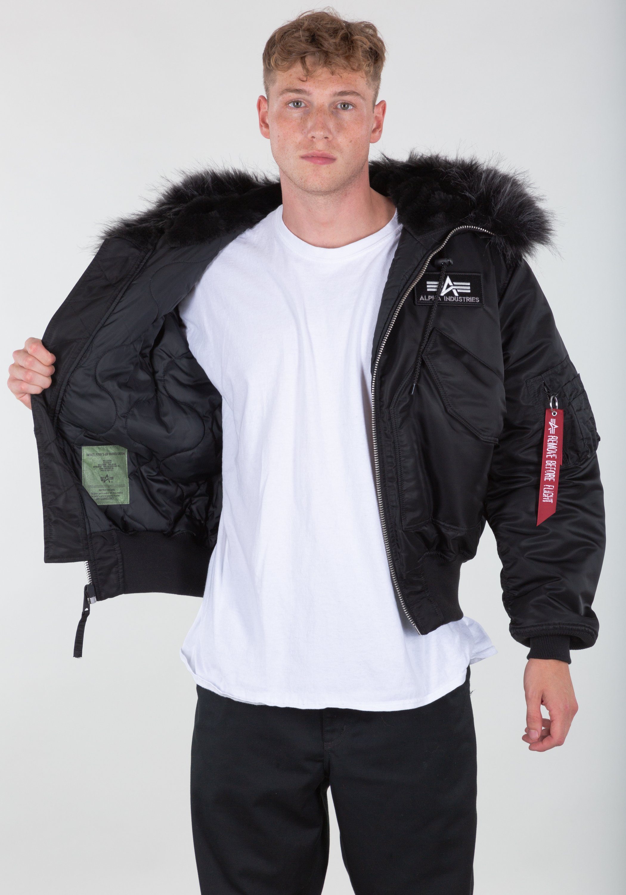Alpha Industries Winterjack Alpha Industries Men - Bomber Jackets 45/P Hooded Custom