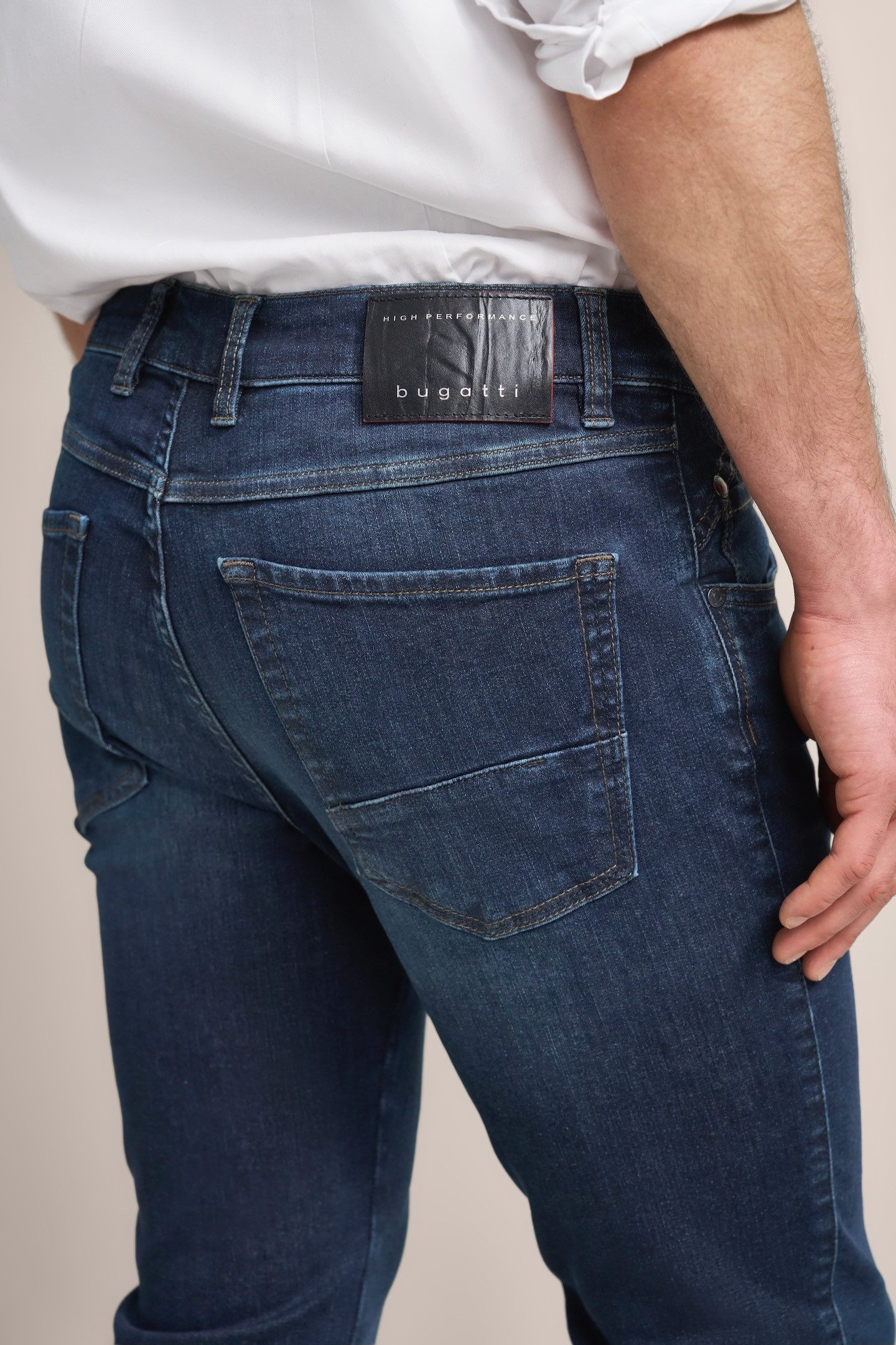 Bugatti 5-pocket jeans bijzonder comfortabel