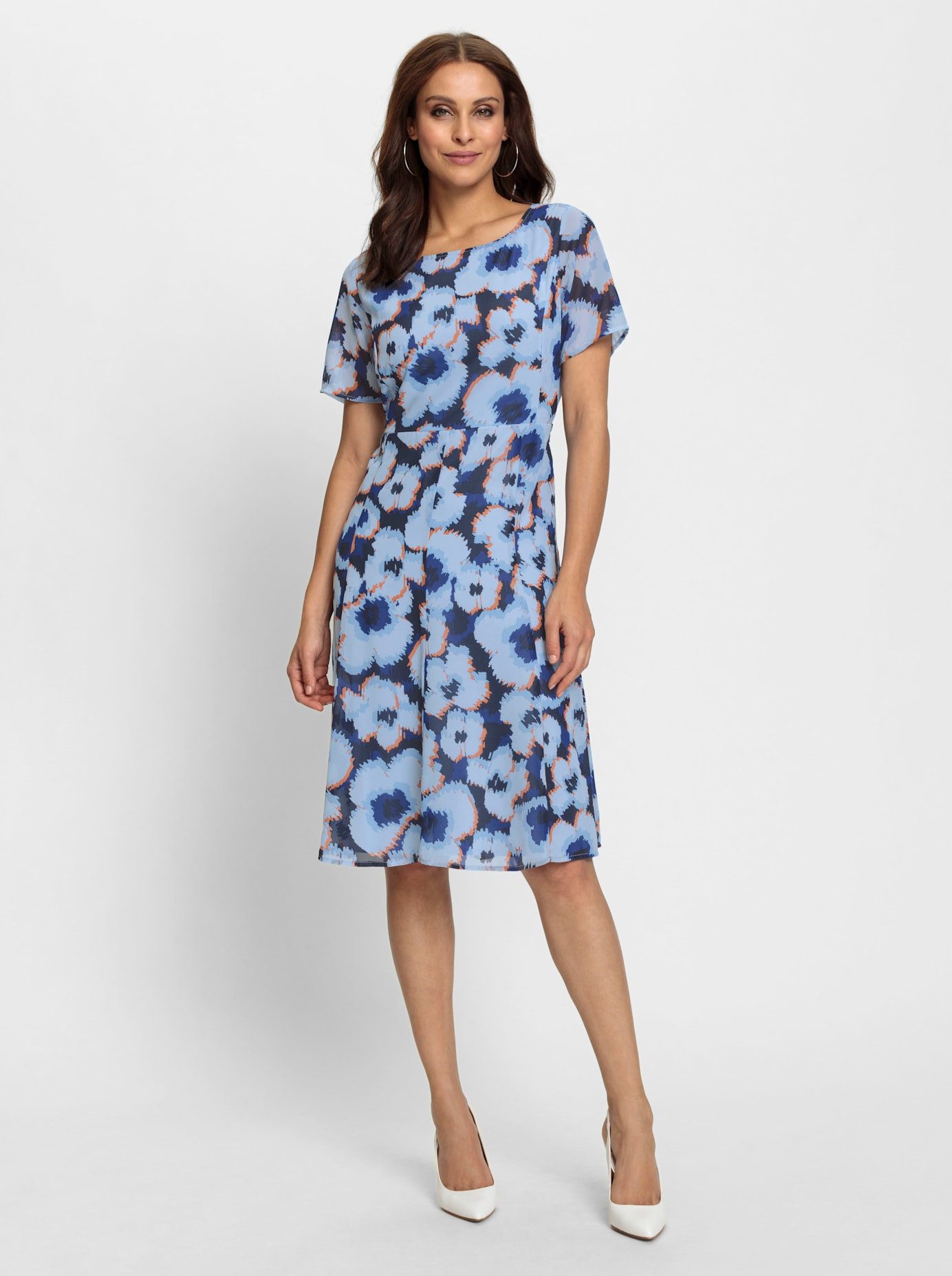 Lady Gedessineerde jurk