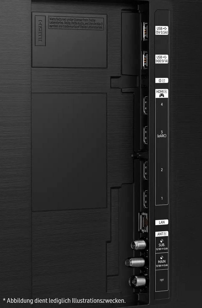 Samsung QLED-TV GQ65QN90FAT QLED Mini LED-televisie