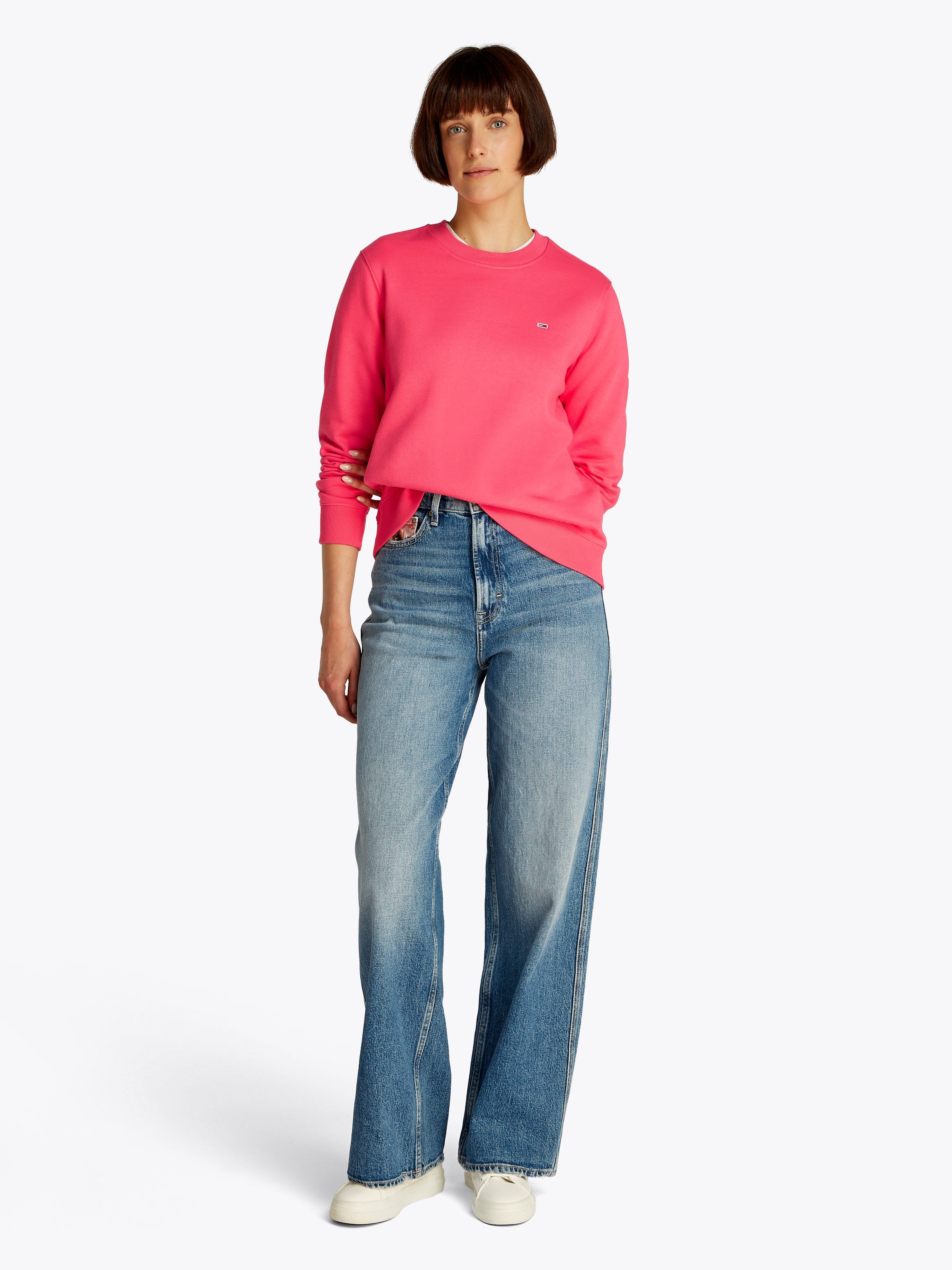 TOMMY JEANS Sweatshirt TJW REG S FLAG CREW