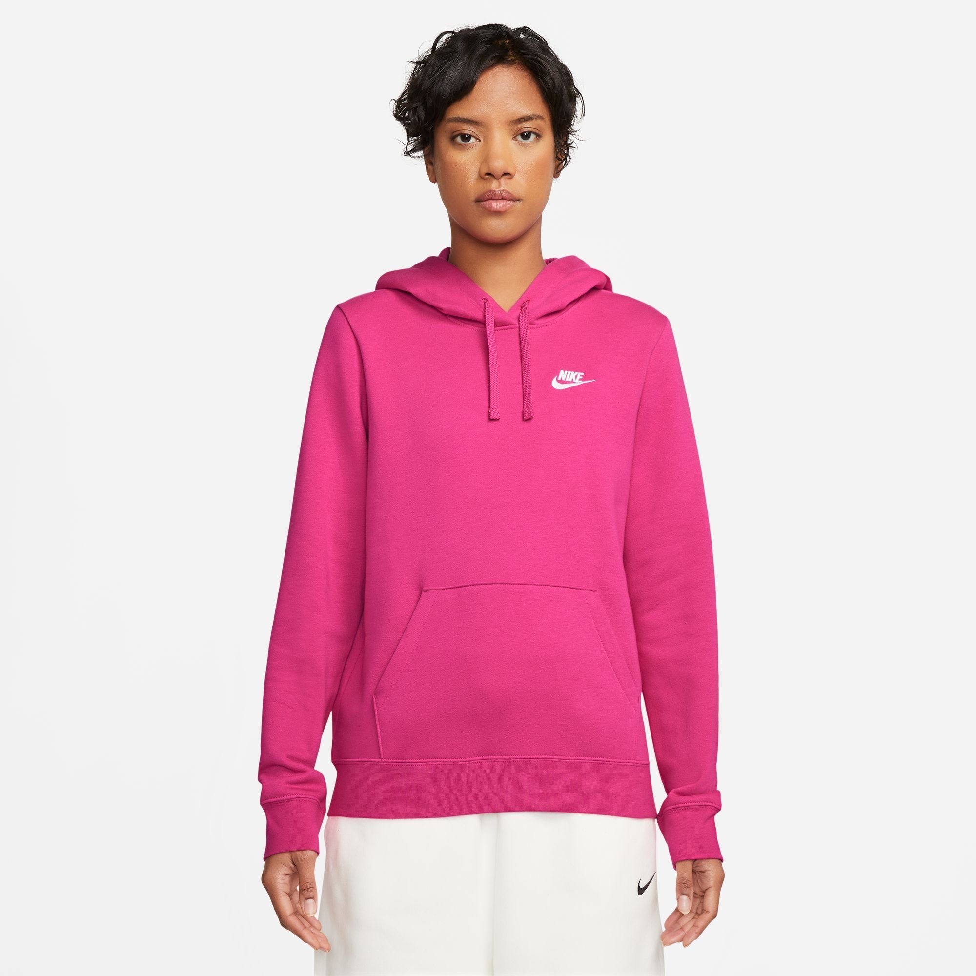 Nike Sportswear Hoodie Club Fleece Women's Pullover Hoodie Dames hoodie van zacht fleece materiaal