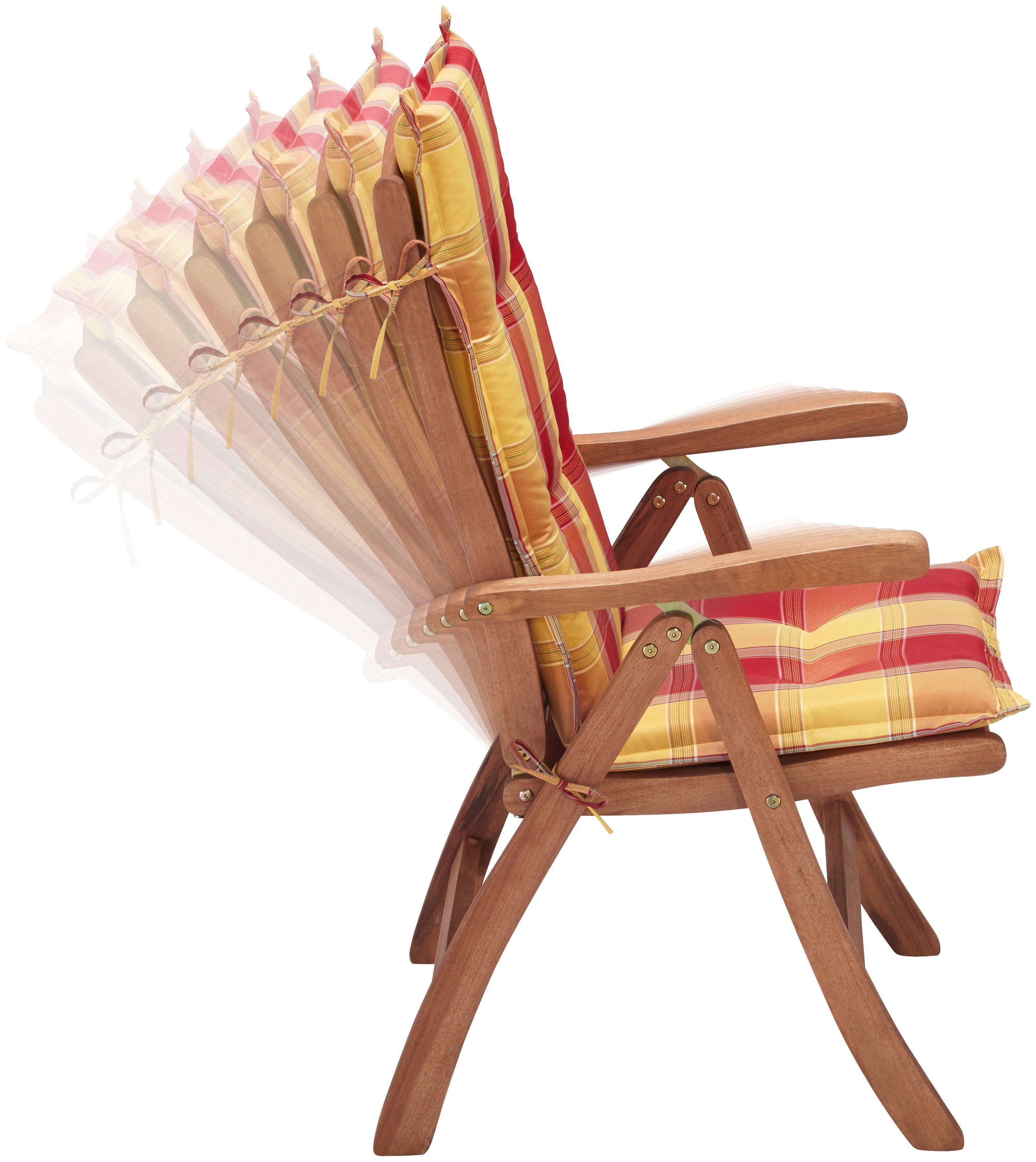 MERXX Tuin-eethoek Maracaibo Eucalyptushout, FSC mix, geschikt voor 6 personen (13-delig)