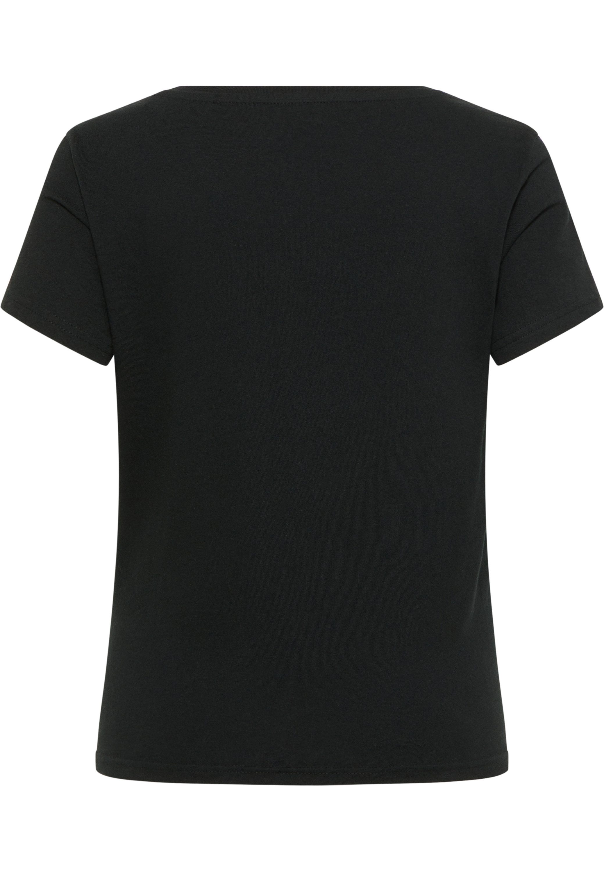 MUSTANG Shirt met korte mouwen Dames stijl Alma