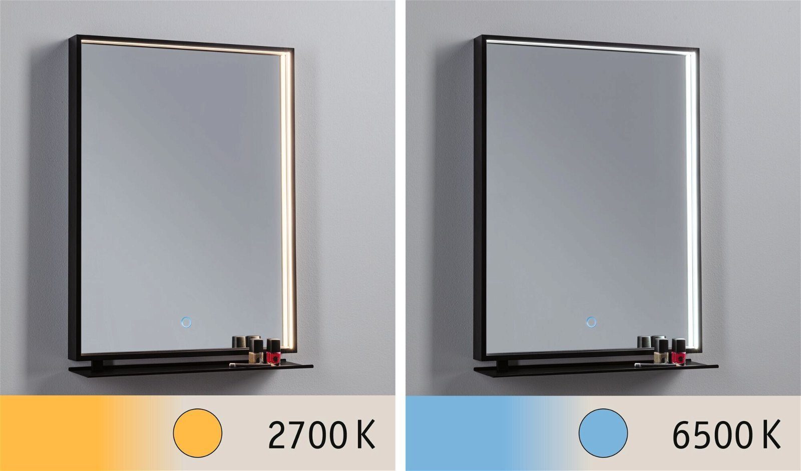 Paulmann Led-wandlamp Spiegel Miro vierkant IP44 11W 450x600 230V