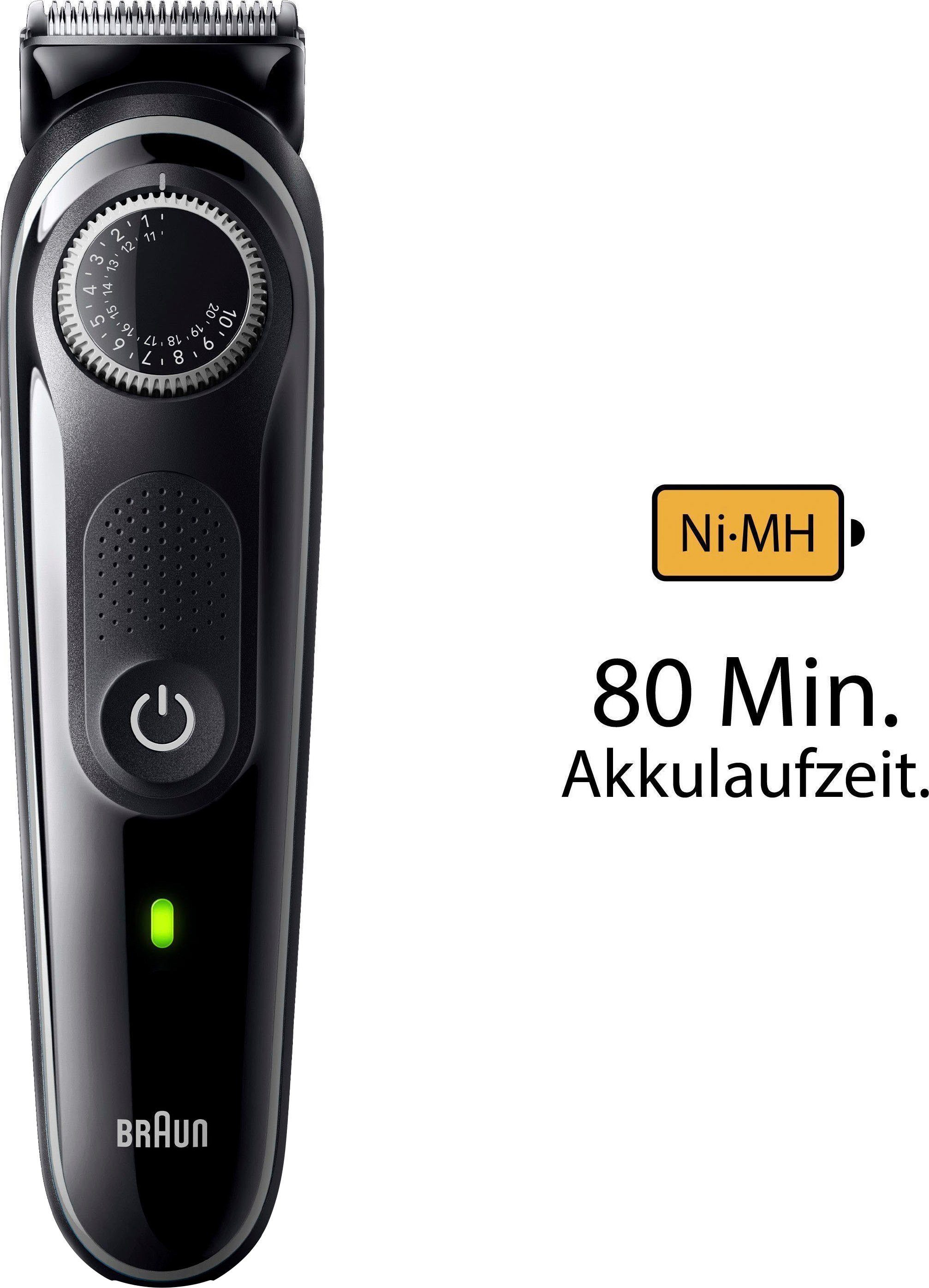 Braun Tondeuse Baardtrimmer BT3440 40 instellingen, oplaadbaar