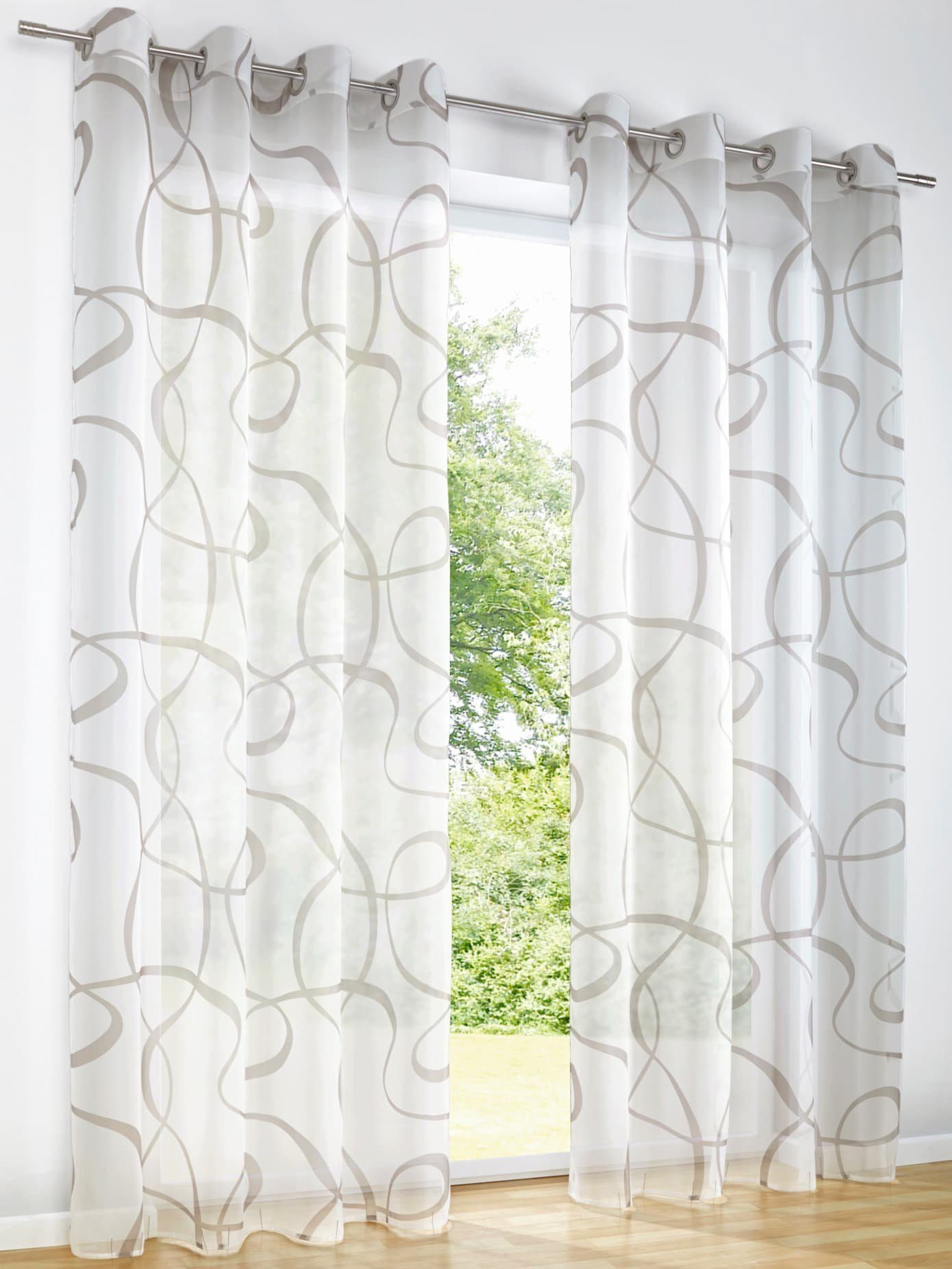heine home Gordijn (2 stuks)