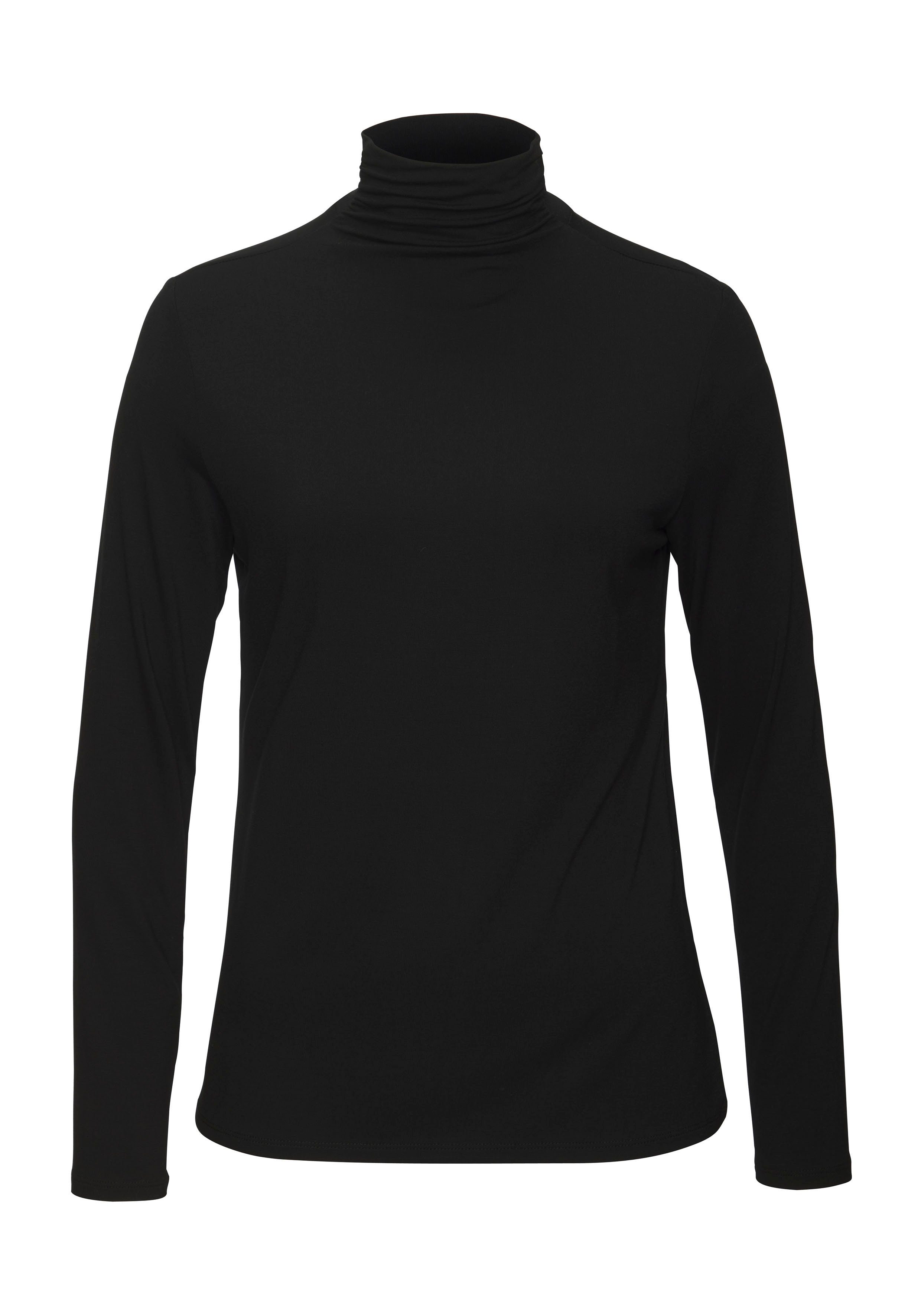Lascana Shirt met staande kraag Van zachte viscose-stretch van zachte viscosekwaliteit (Set van 2)