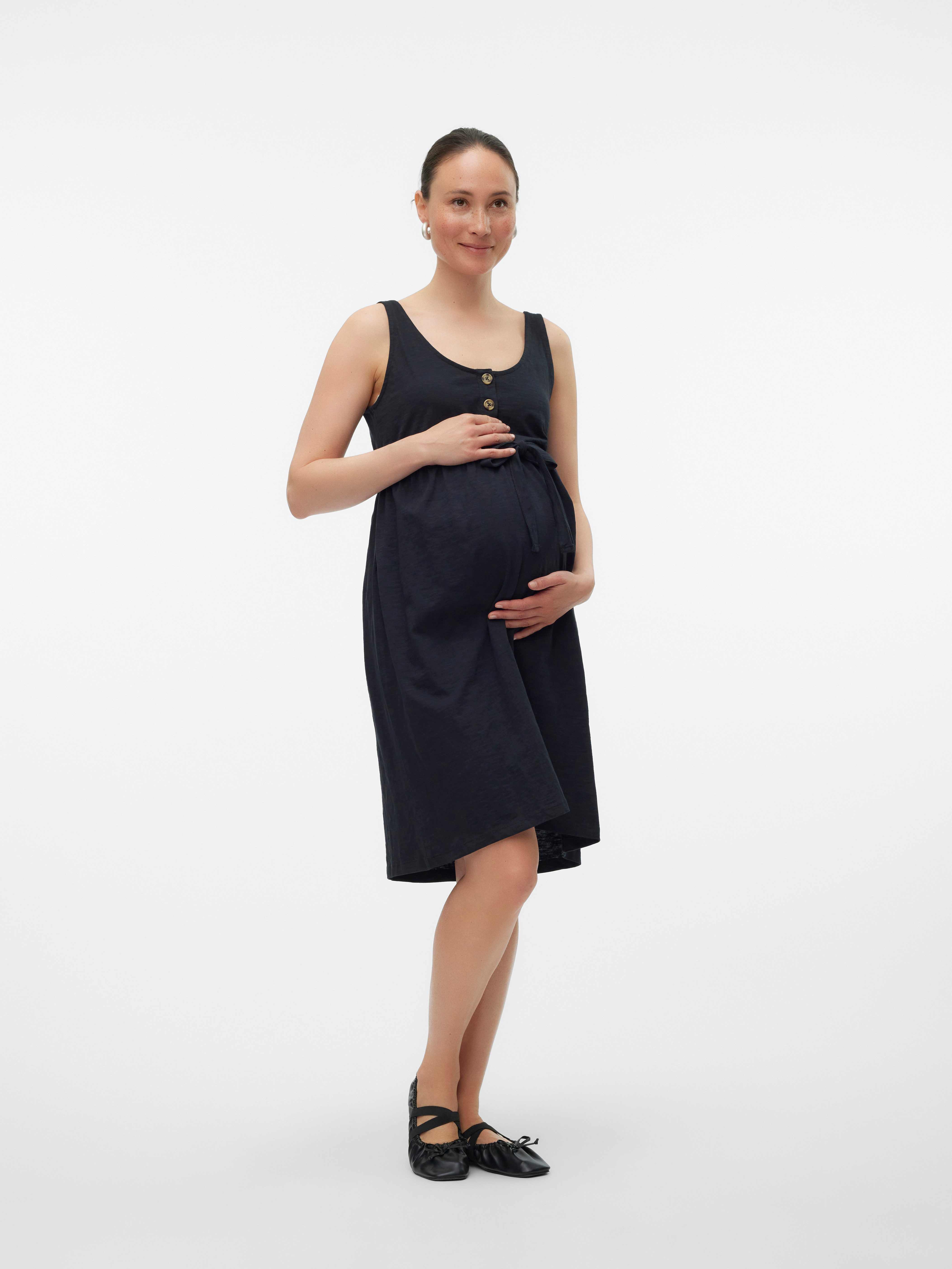 Mamalicious Positiejurk MLEVI LIA S/L JRS ABK DRESS 2F A.NOOS