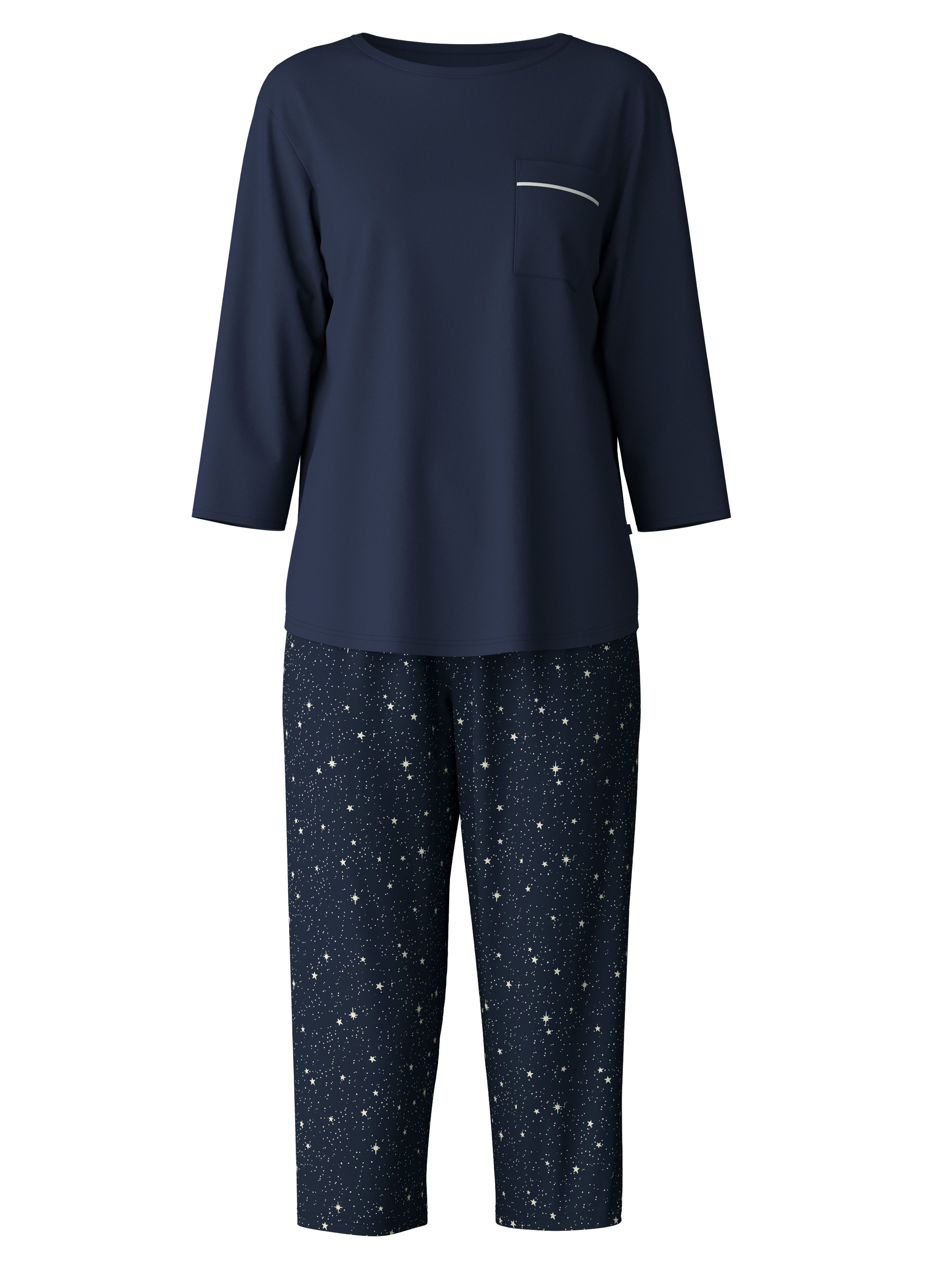CALIDA Pyjama Sweet Dreams met opgestikte borstzak (2-delig)
