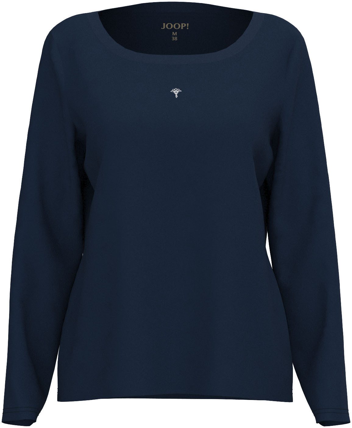 JOOP! Shirt met lange mouwen Cosy met een ronde hals