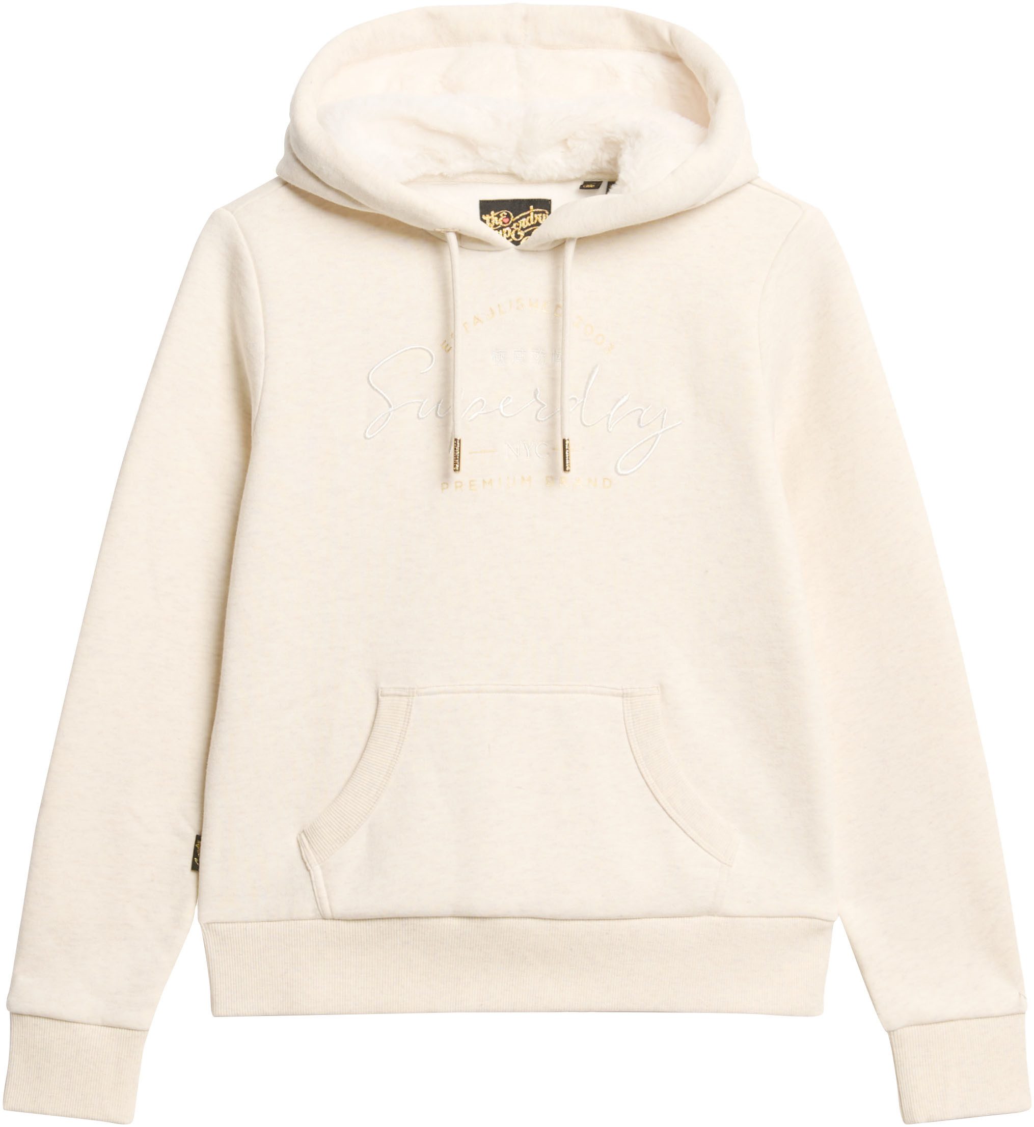 Superdry Hoodie Luxe Metallic Logo Hoodie