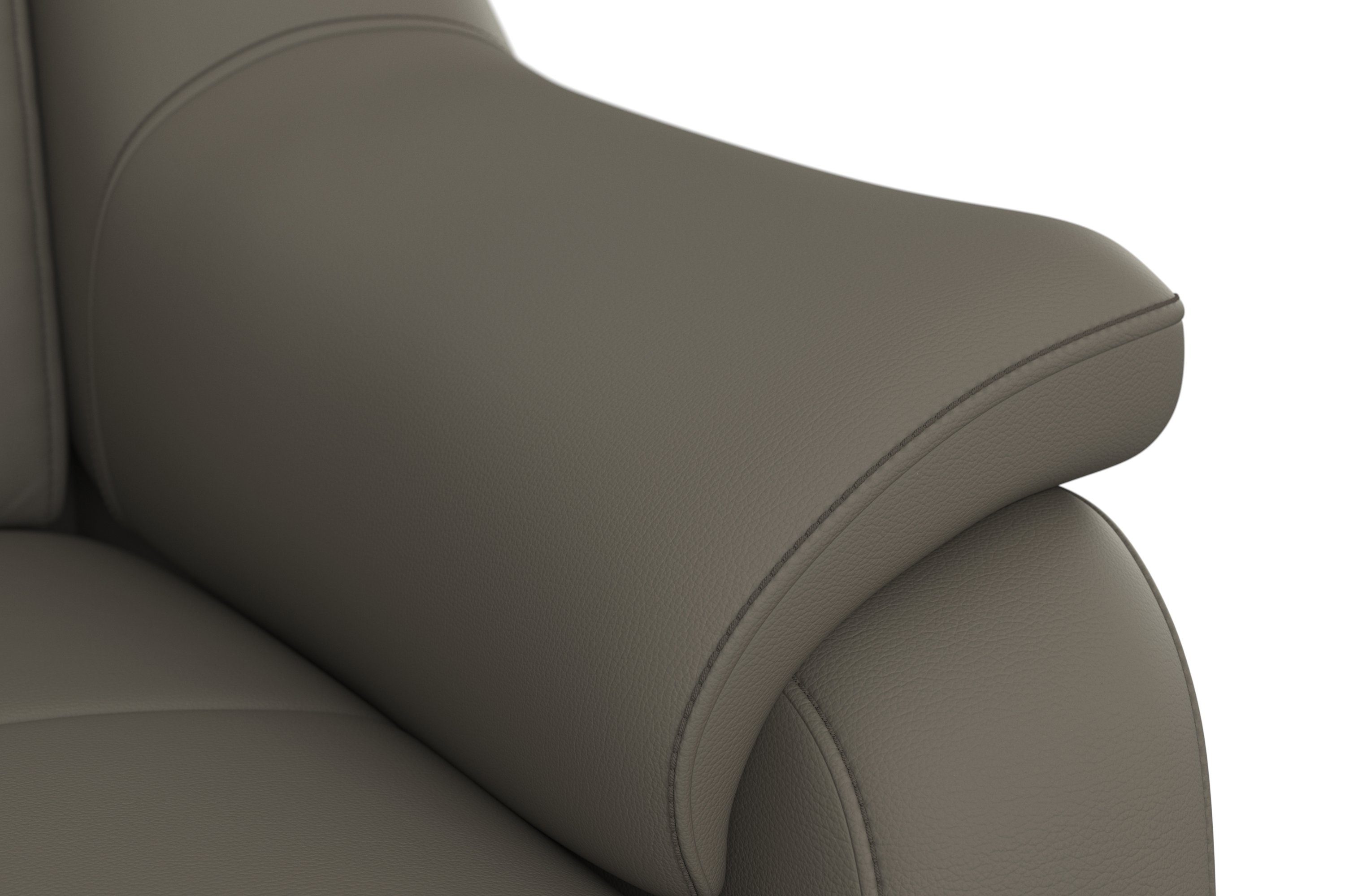sit&more Hoekbank Freetown L-vorm met verstelbare hoofdsteun en comfortabele binnenvering