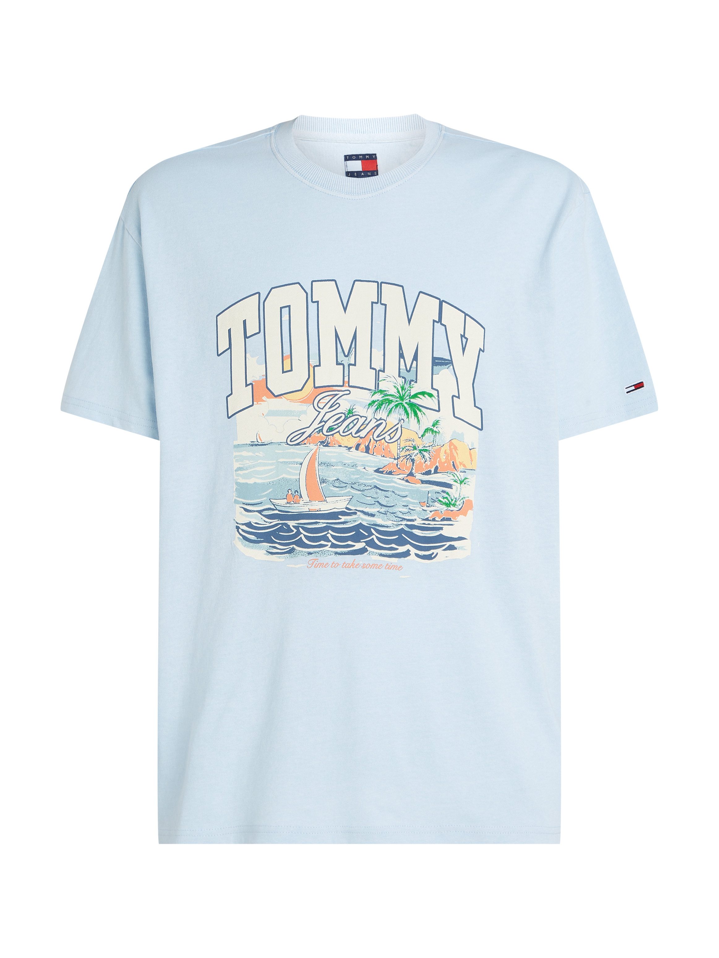 TOMMY JEANS T-shirt TJM RLX ARCH SAILING SS TEE EXT